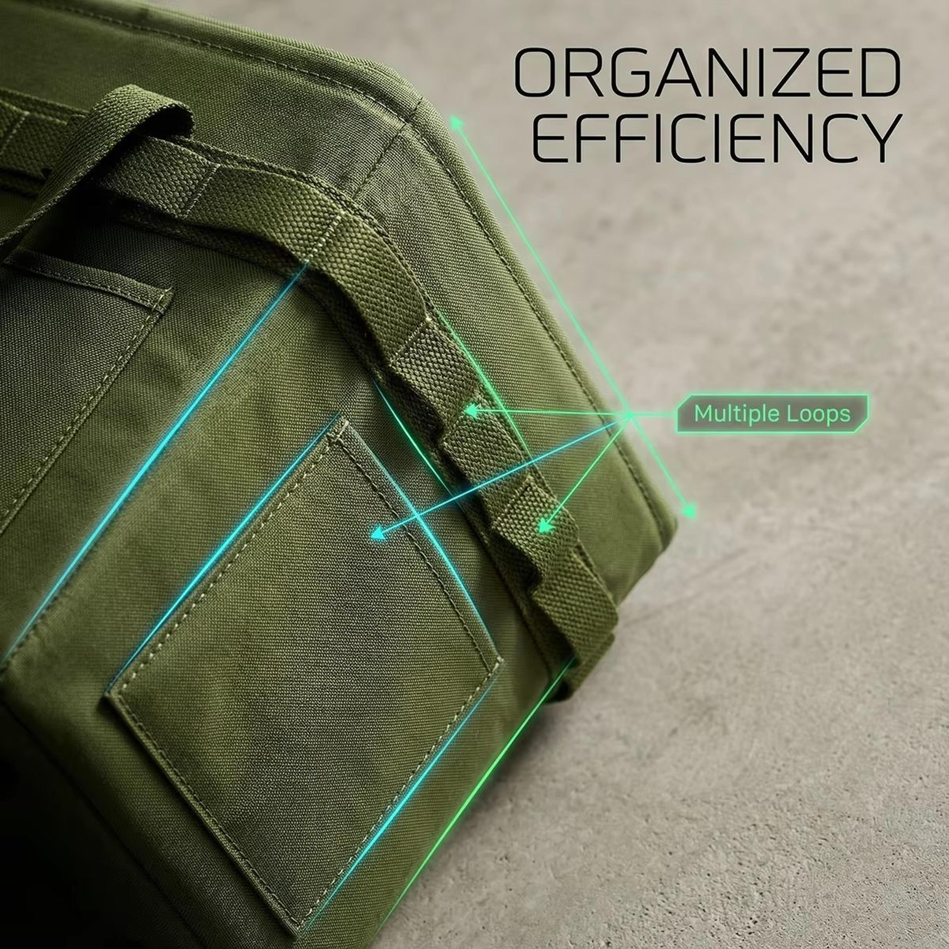 Heavy Duty Waterproof Oxford Cloth Tool Bag Organizer With MultiPocket Storage 3