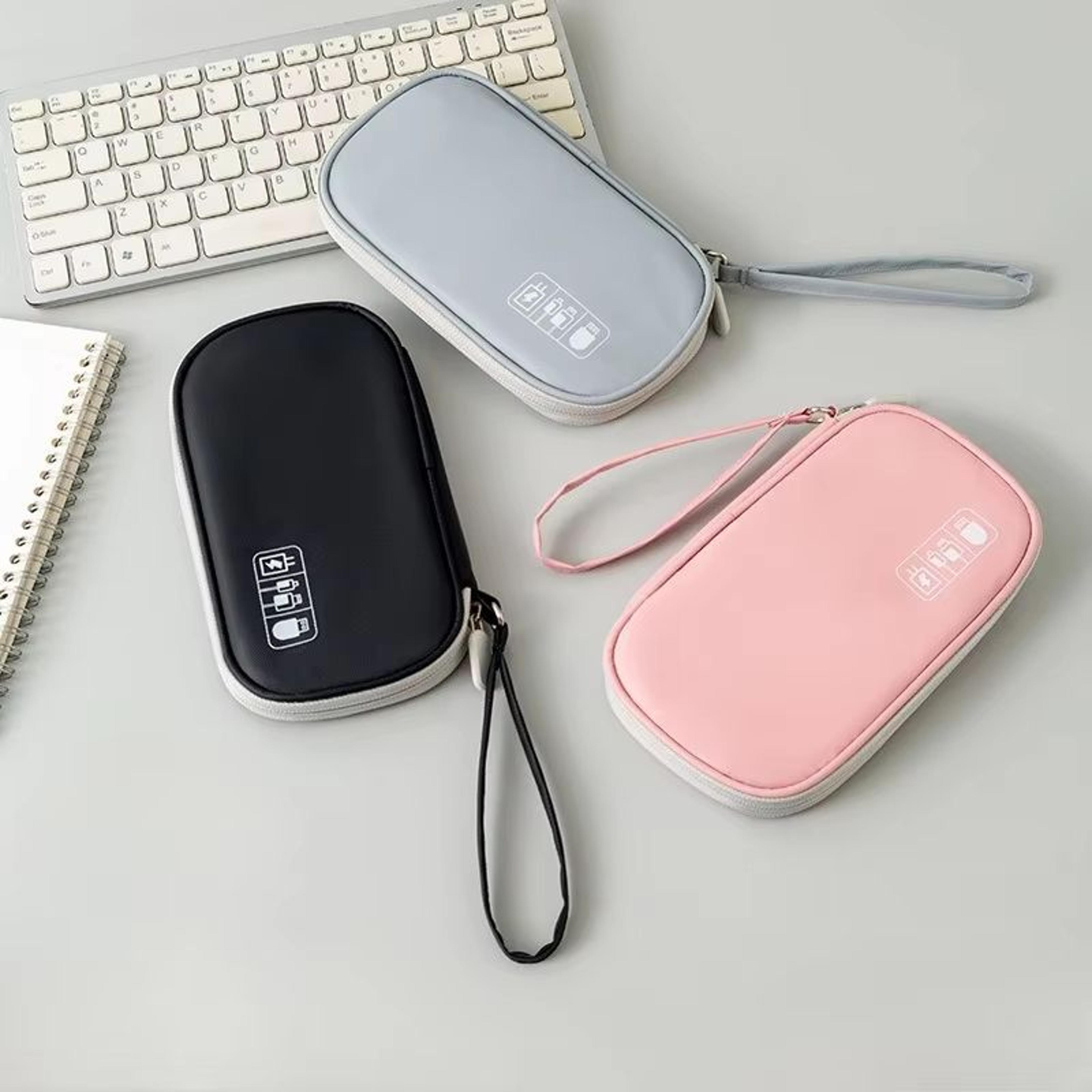 Portable Travel Accessories Organizer Pouch  Small Electronics Storage Bag 1