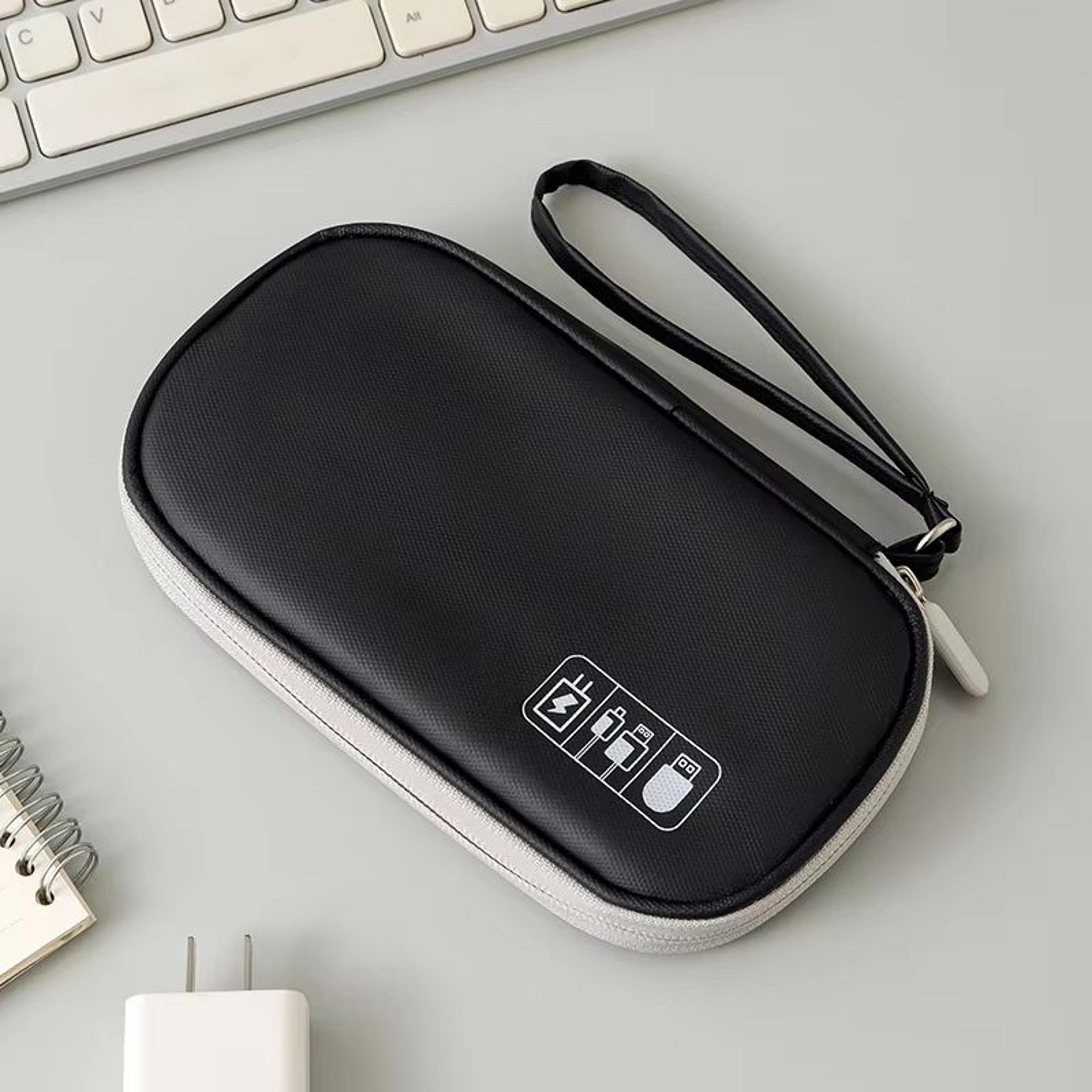 Portable Travel Accessories Organizer Pouch  Small Electronics Storage Bag 6