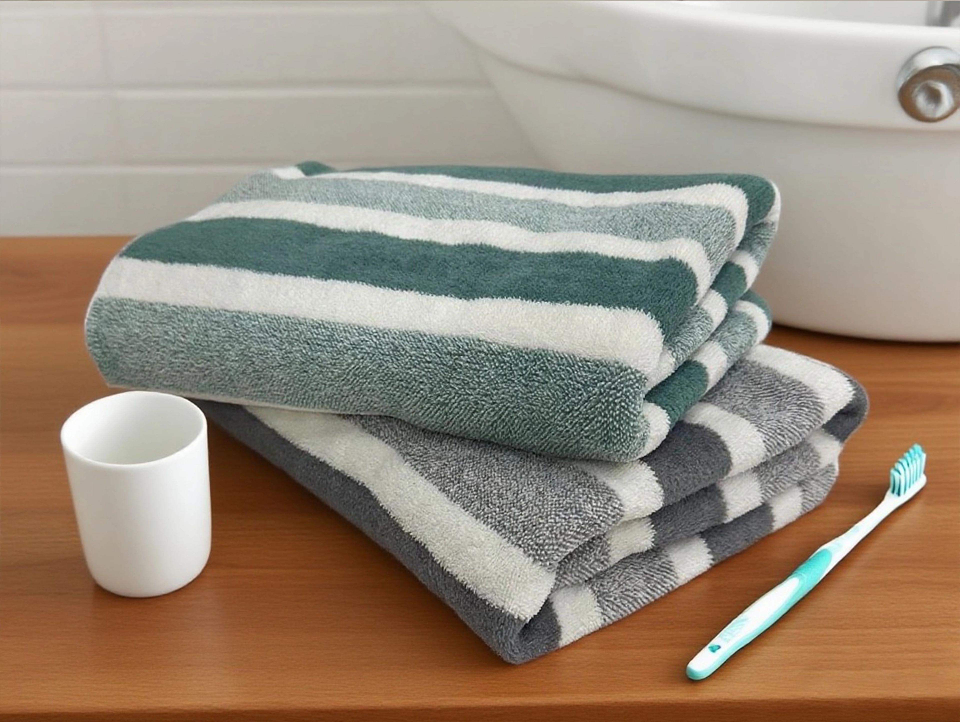 Thick Absorbent QuickDry Bath Towel Large Size 0