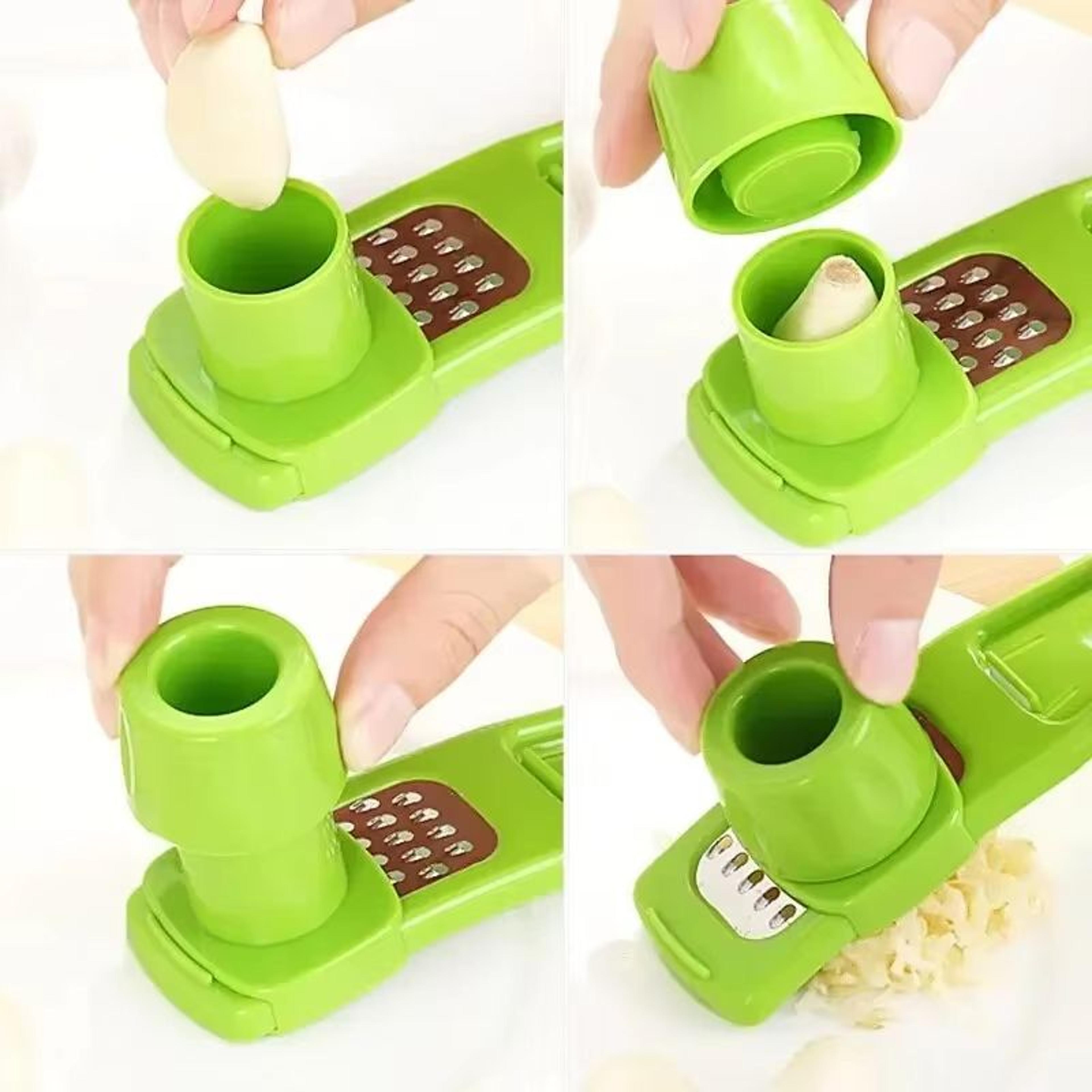 Mini Manual Garlic Grinder Press For Kitchen Use 4