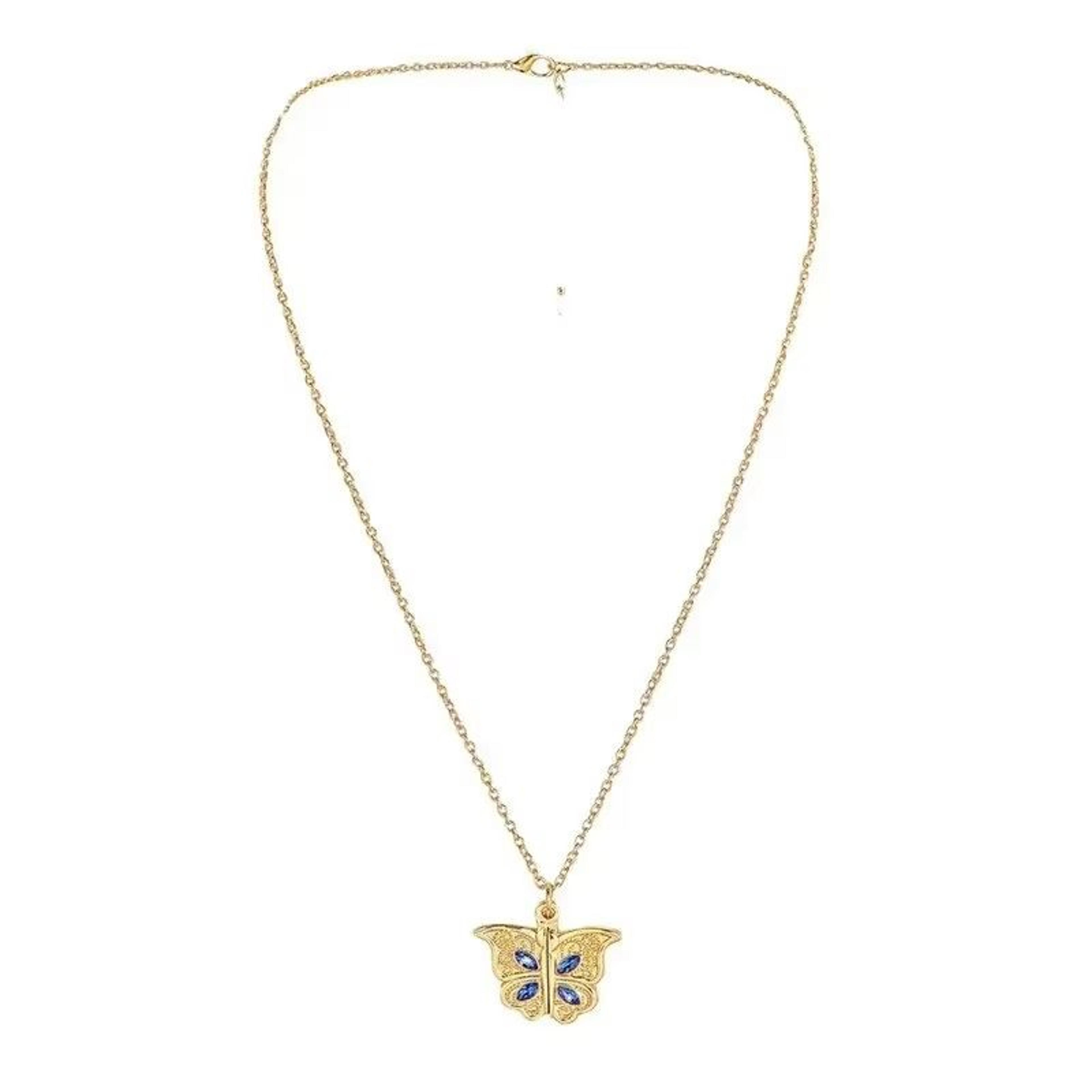 Butterfly Love You Pendant Necklace For Women 5