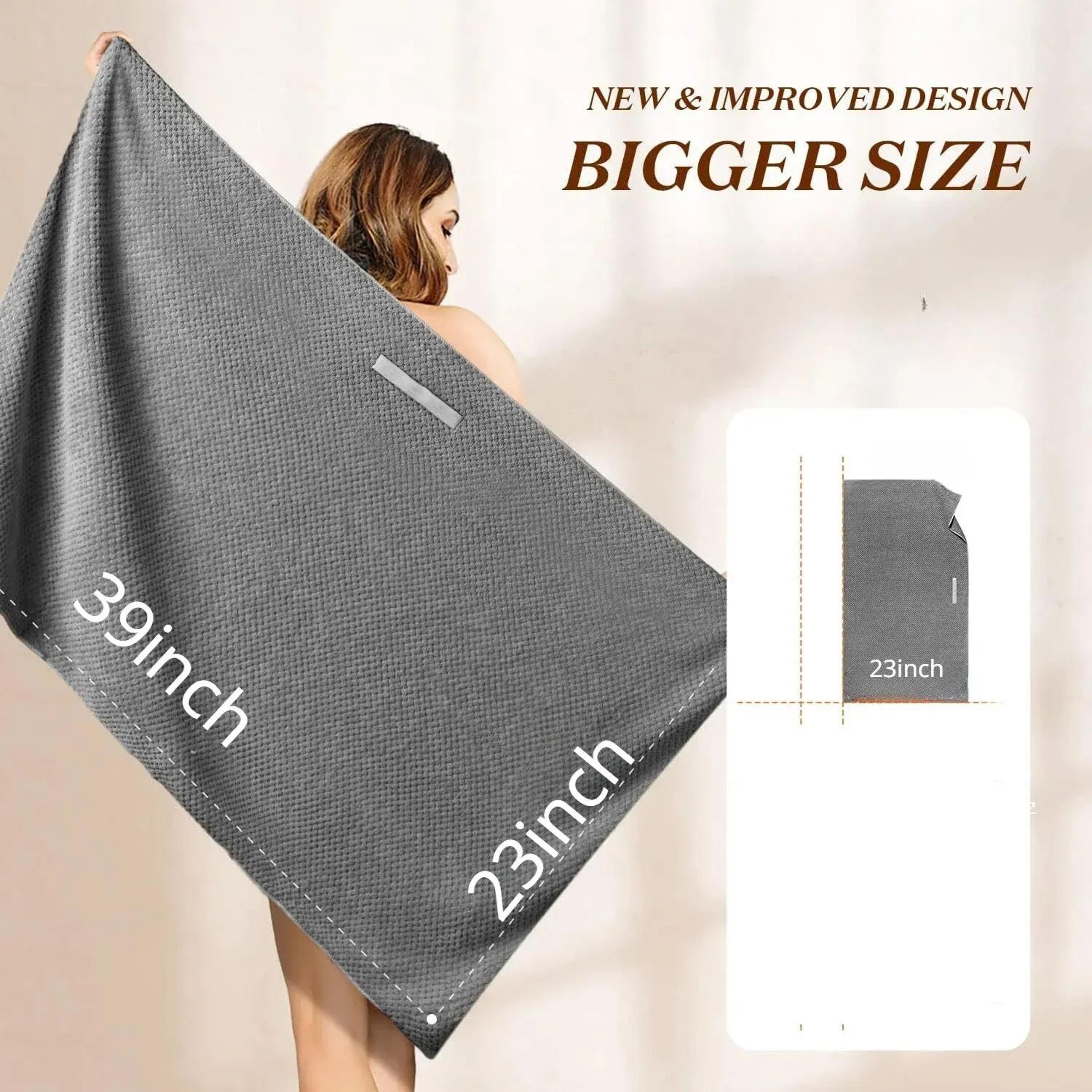 Premium ExtraLarge Microfiber Hair Drying Towel Wrap For Women With Secure Headband 1