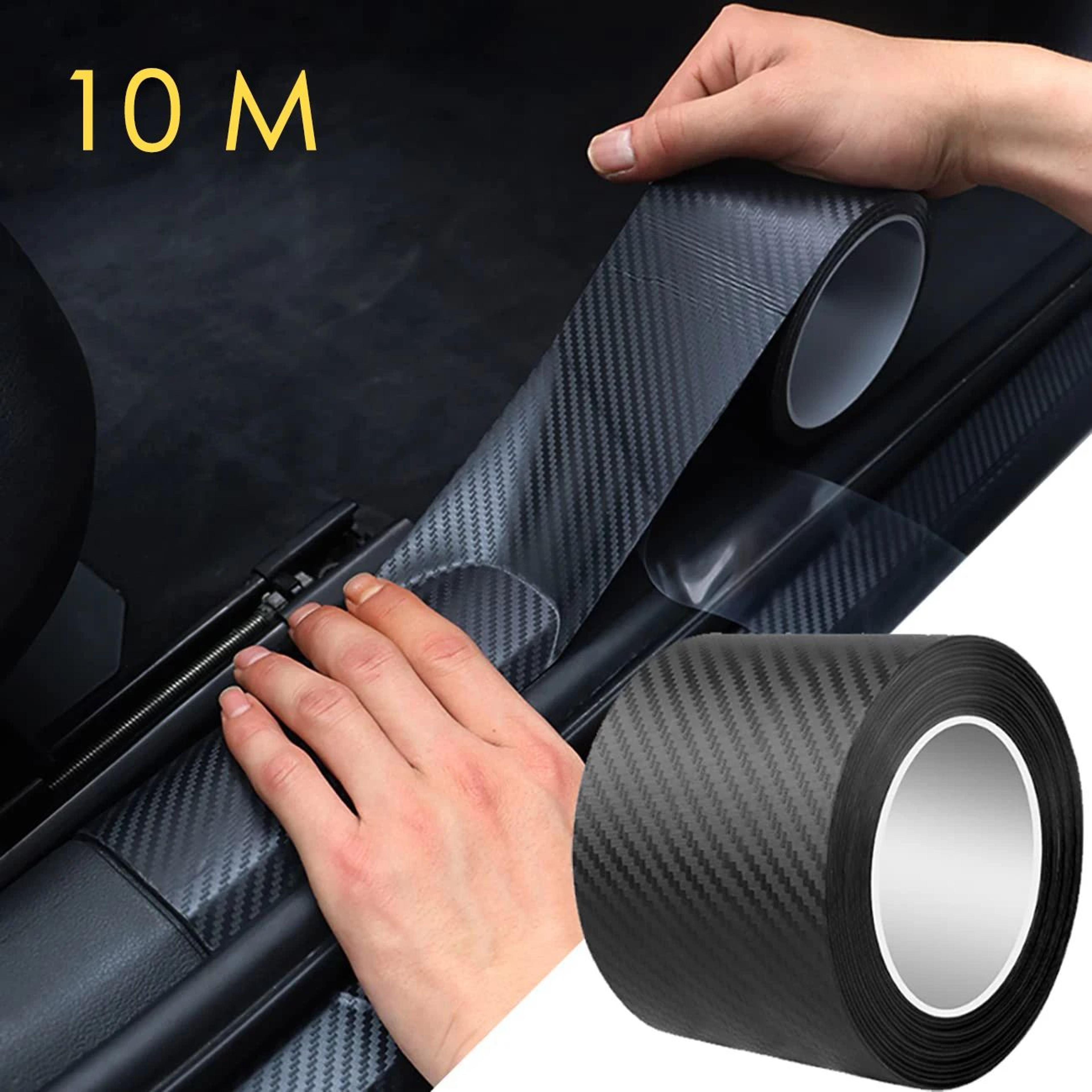 Nano Carbon Fiber 3D Protection Tape For Car Door Mirror And Body Strip 0