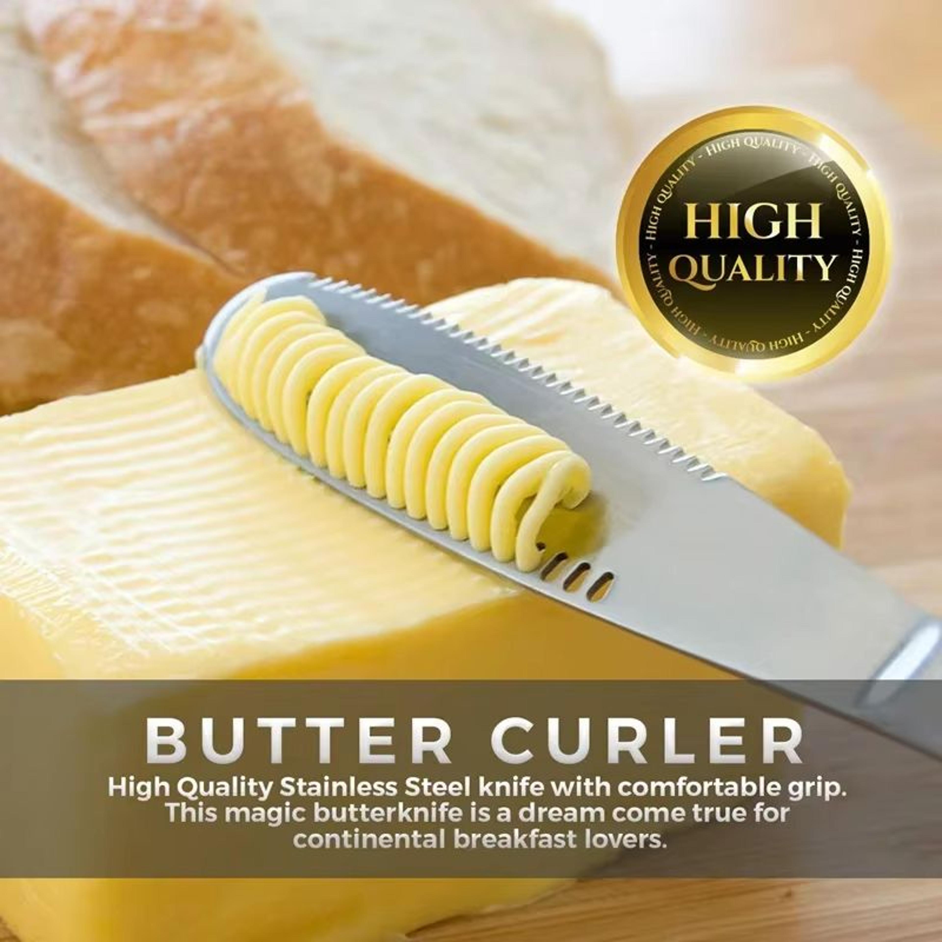 Stainless Steel Butter And Cheese Knife Set For Bread Jam And Dessert 2