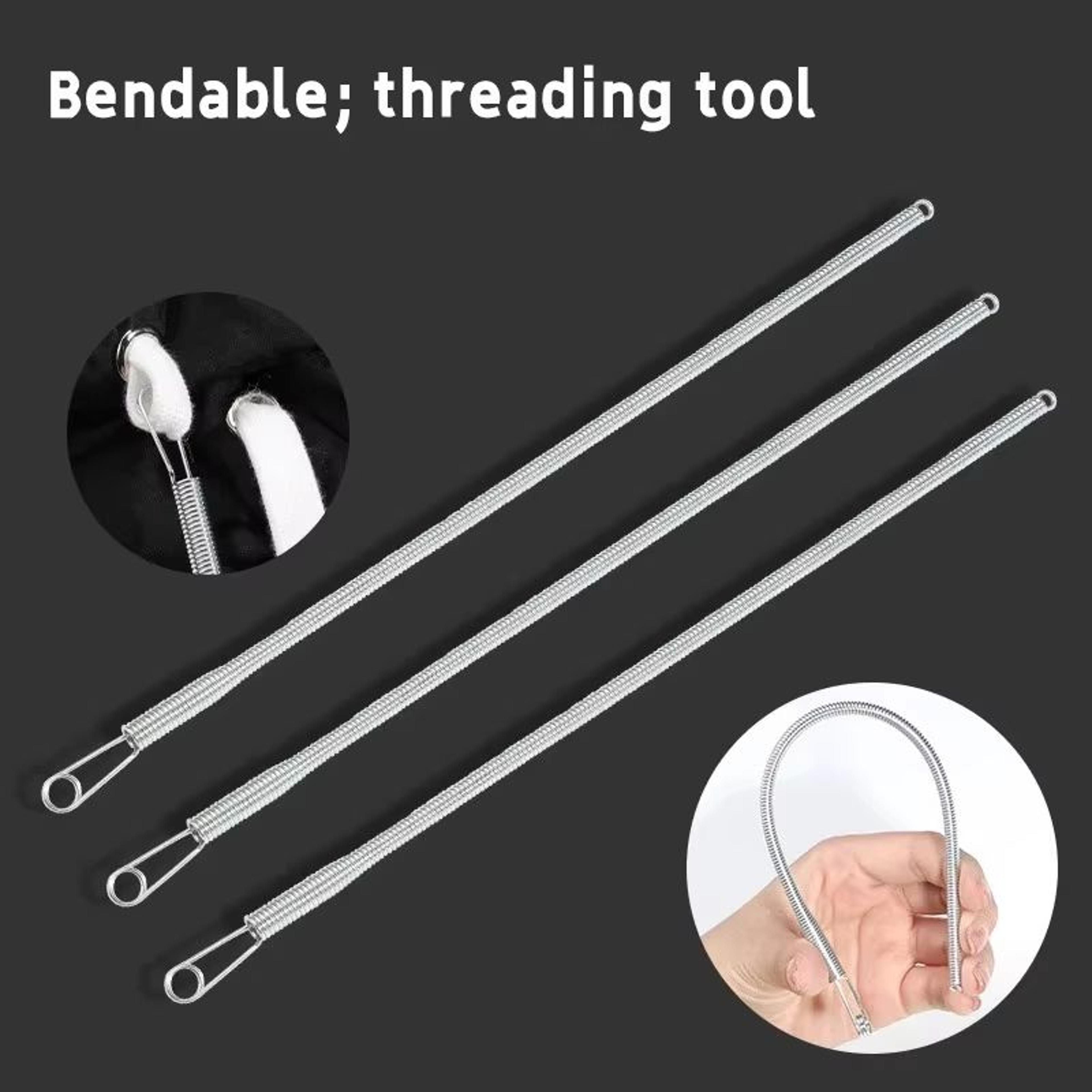 Flexible Spring Drawstring Threader For Pants Hoodies And DIY Sewing 1