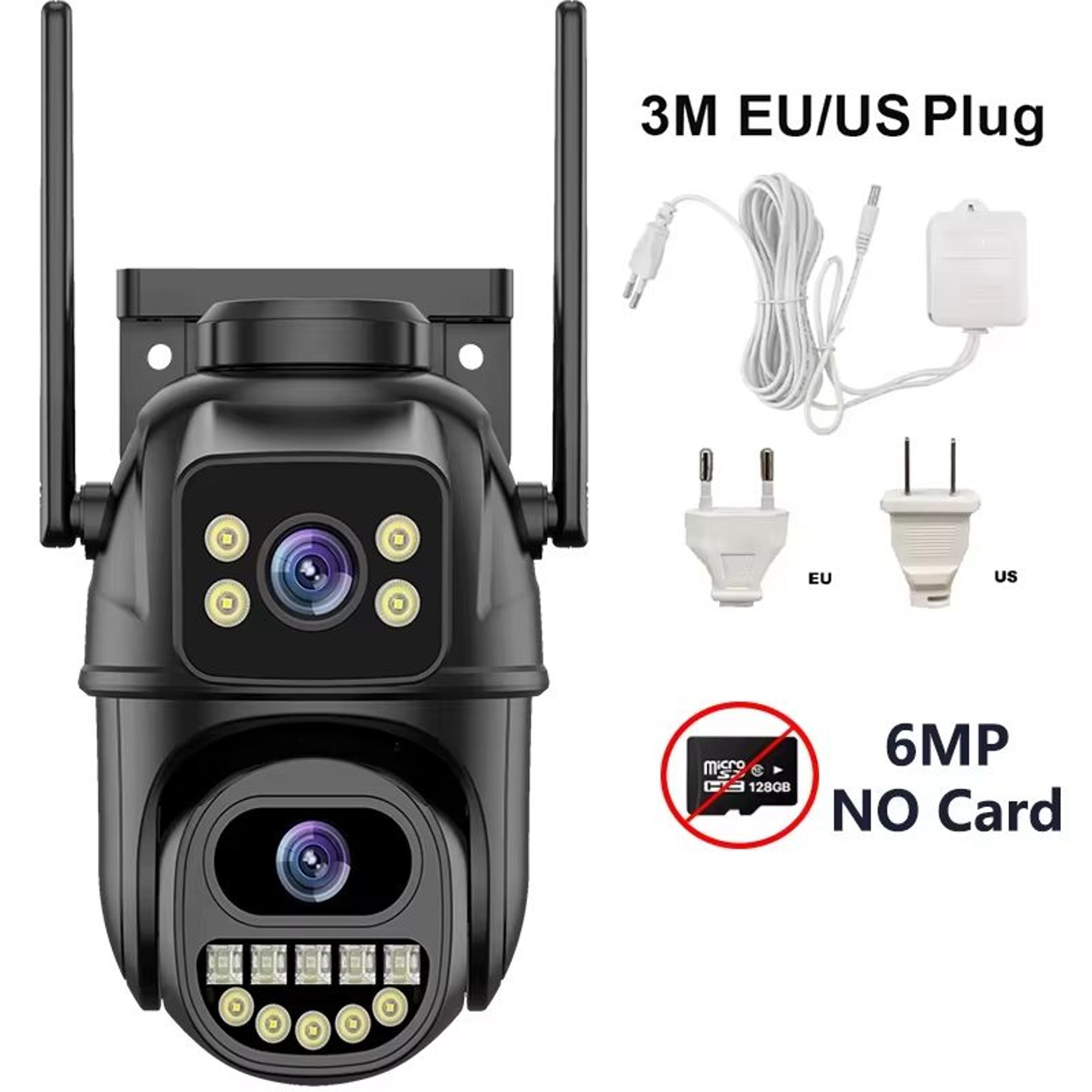 4K 8MP DualLens Outdoor WiFi Security Camera With 5X Zoom And Dual Screen Surveillance 9