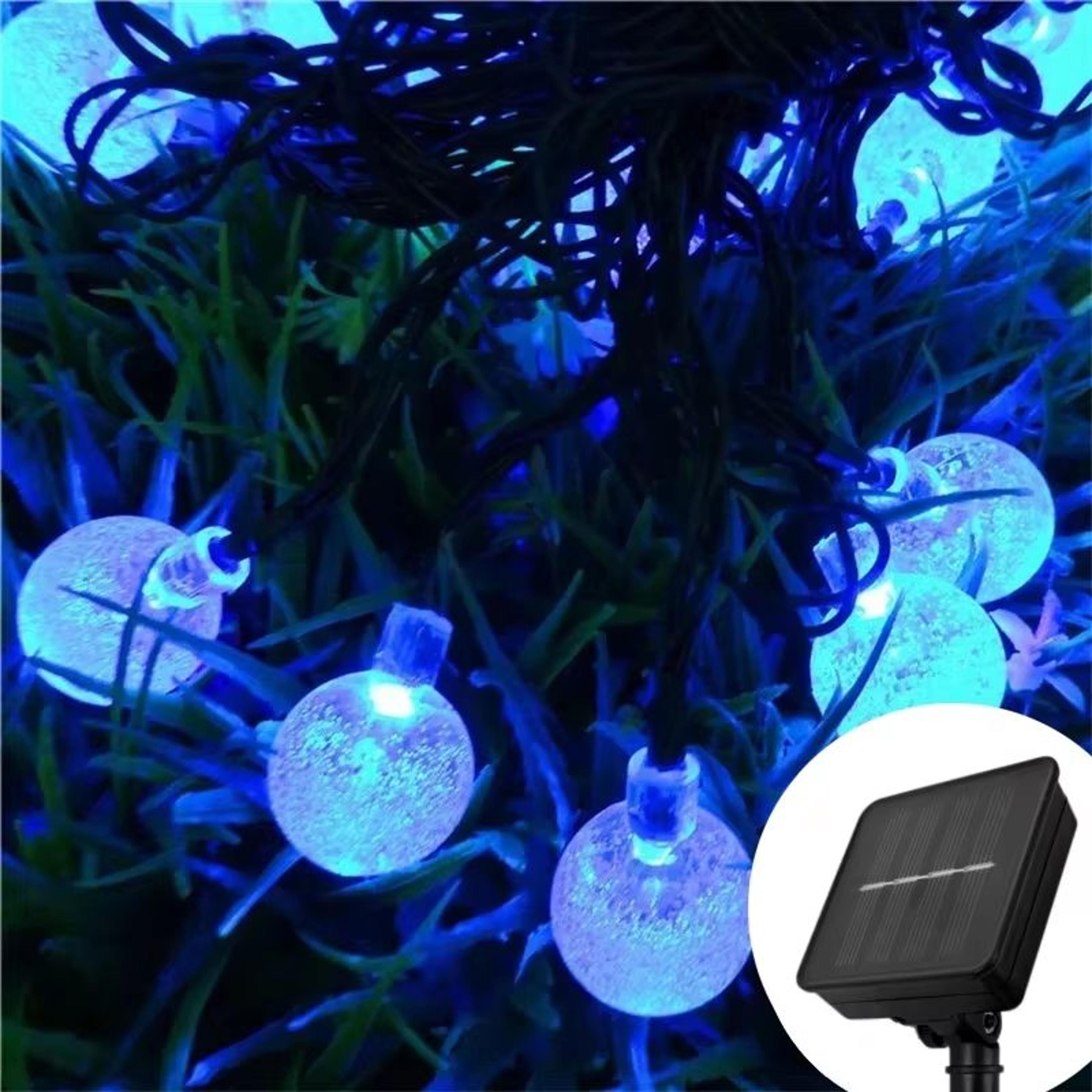 Outdoor Solar Bubble Ball LED String Lights Waterproof Garden Yard Party Decor 6