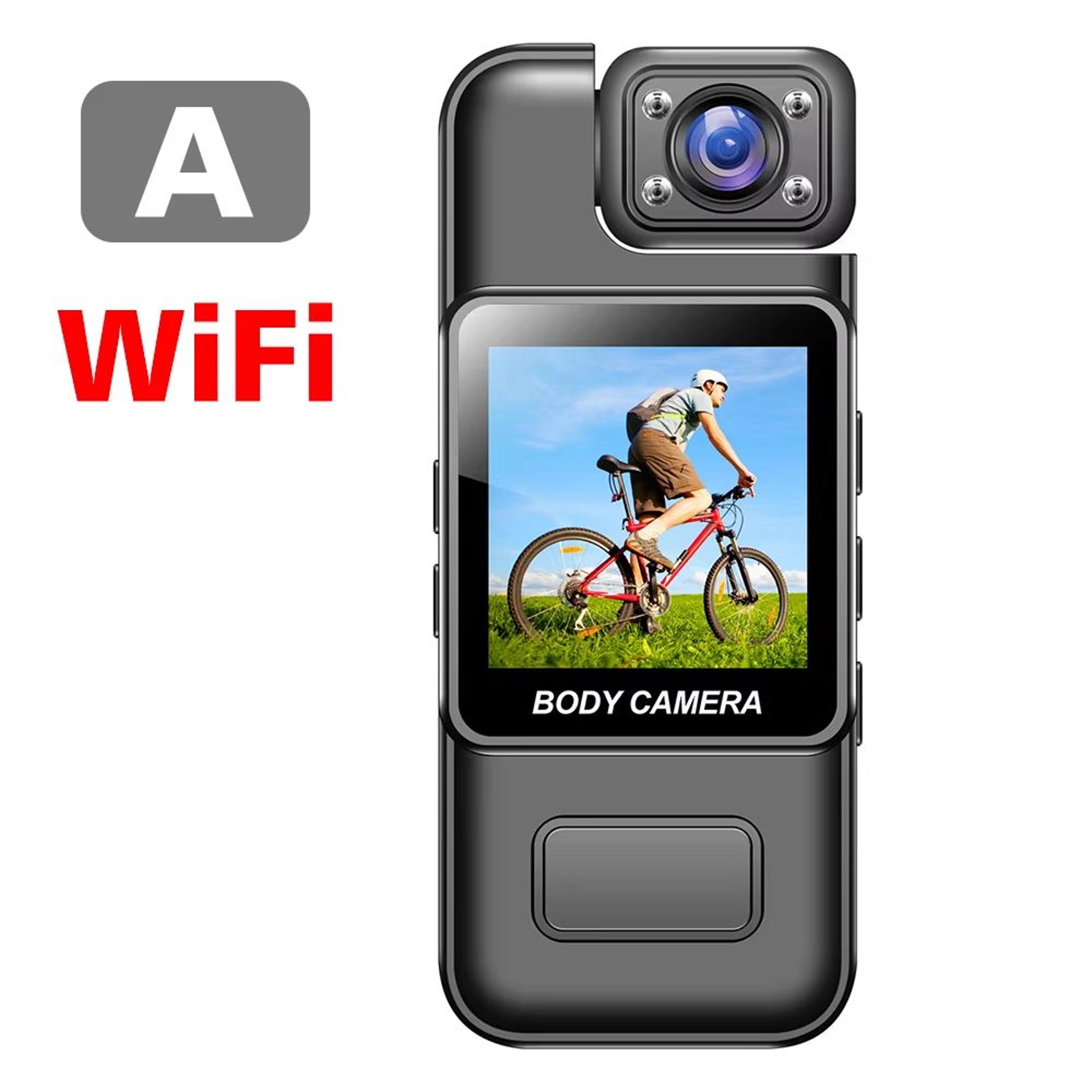 4K WiFi Mini Portable Camera With Infrared Night Vision And HD Recording 7