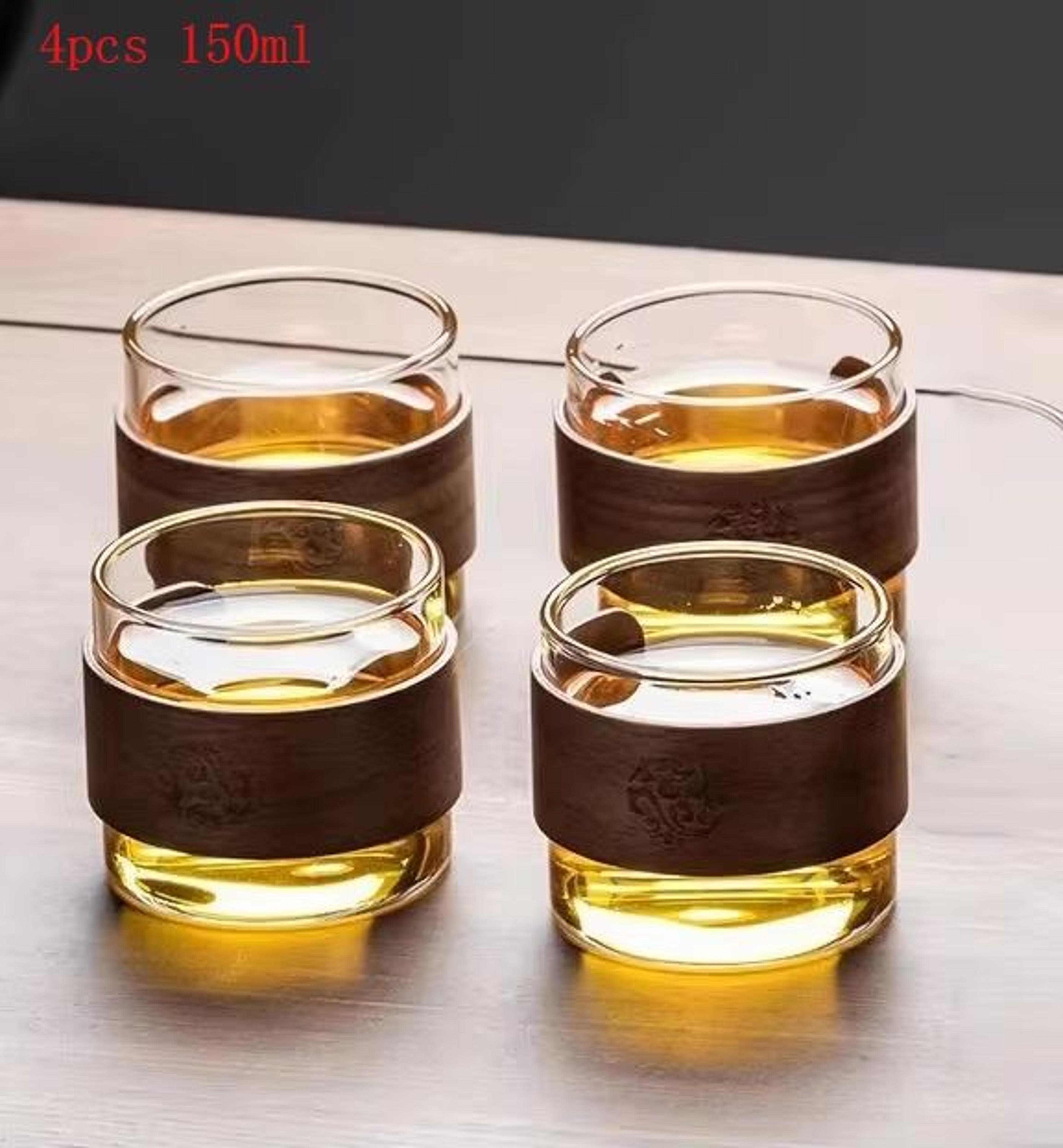 Magnetic Tea Separation Glass Teapot With One Click Water Control And Wooden Handle 20