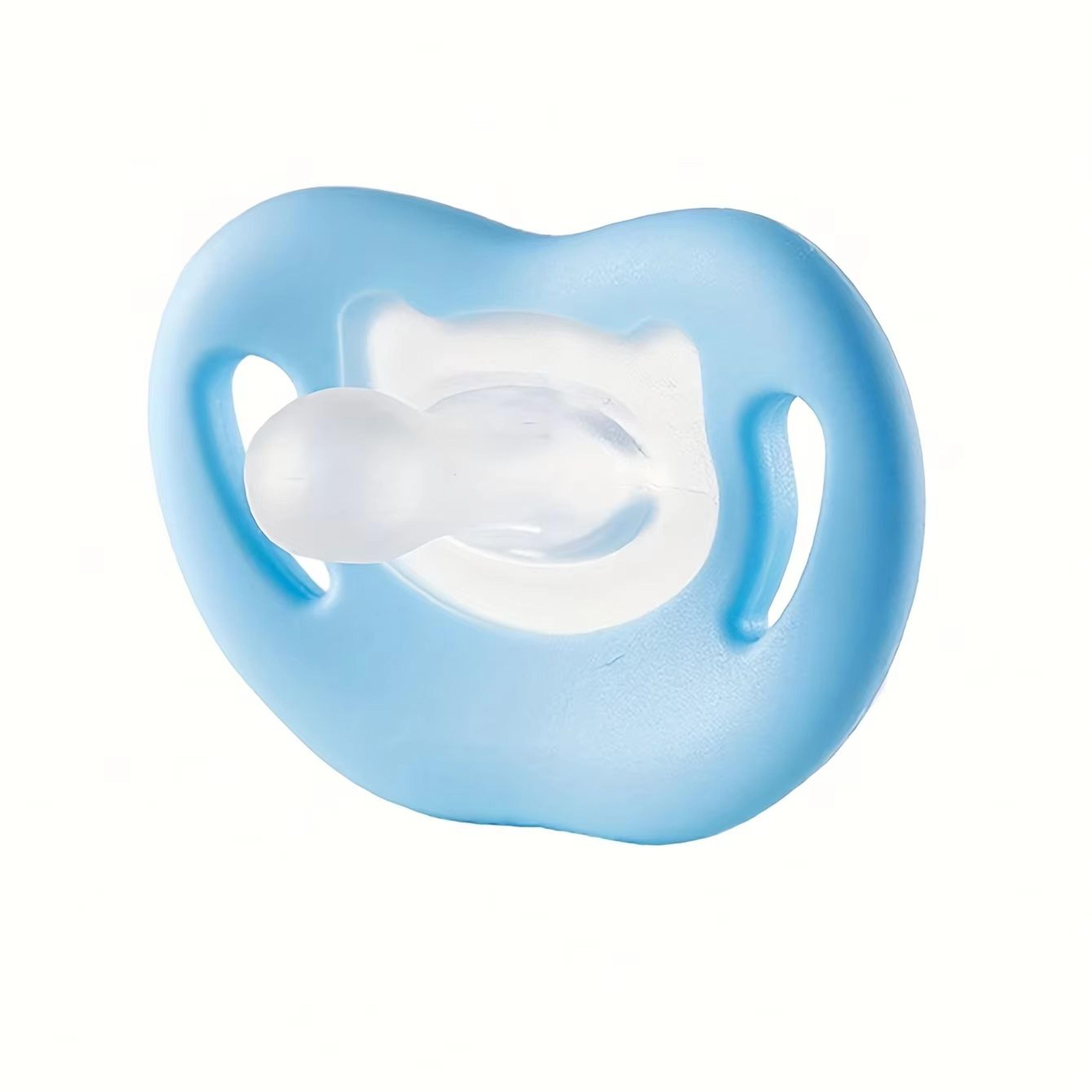 Ergonomic Soft Silicone ThumbNipple Pacifier For Newborns And Infants 4