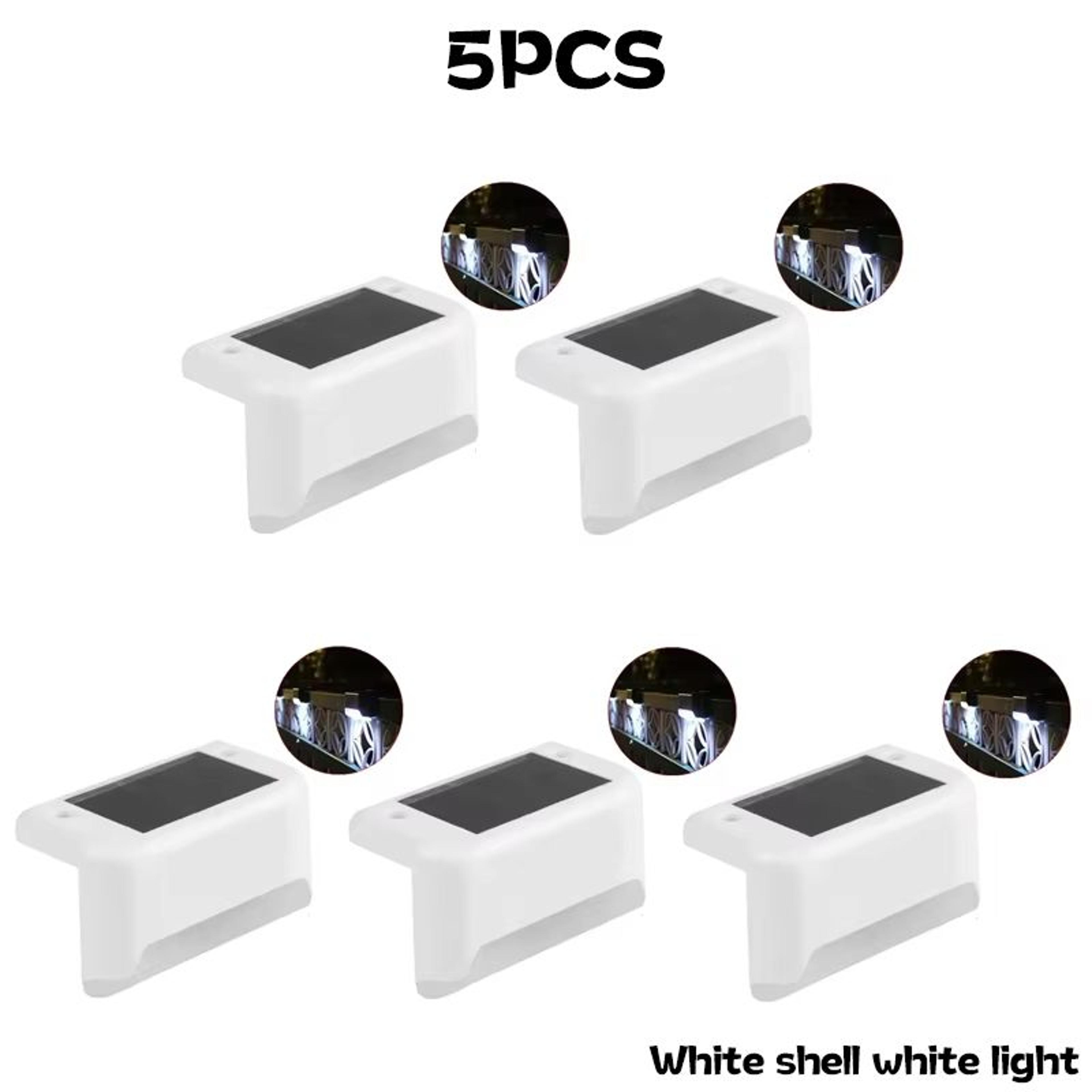 Waterproof Outdoor Solar Deck  Step Lights LED Set For Yard Patio Fence Railing Walkway 110 PCS 14