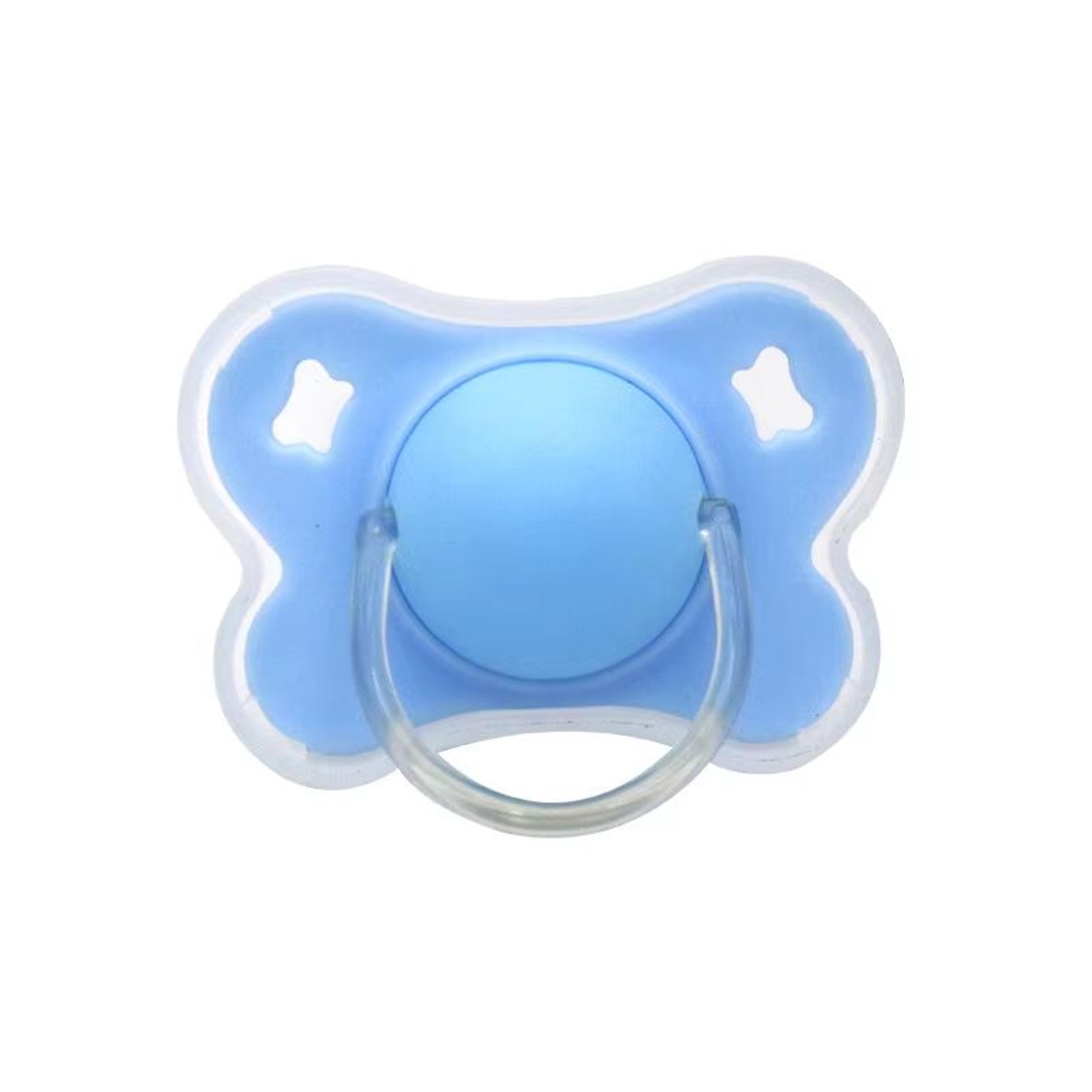 4Color Silicone Baby Pacifier With Thumb  Round Nipple And Protective Cover 12