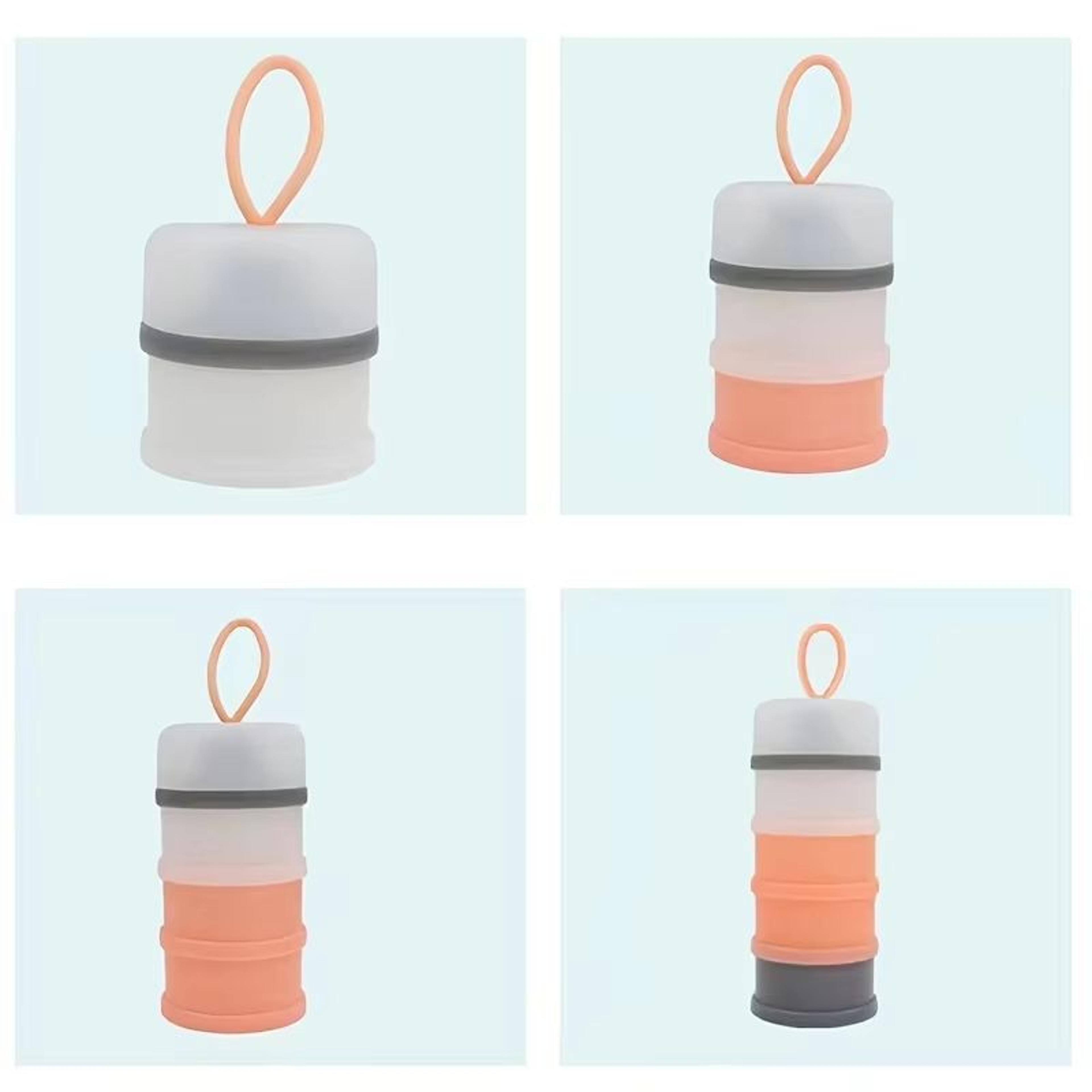 Portable 4Layer Baby Milk Powder Container And Formula Dispenser With Large Capacity Stackable Stor 4