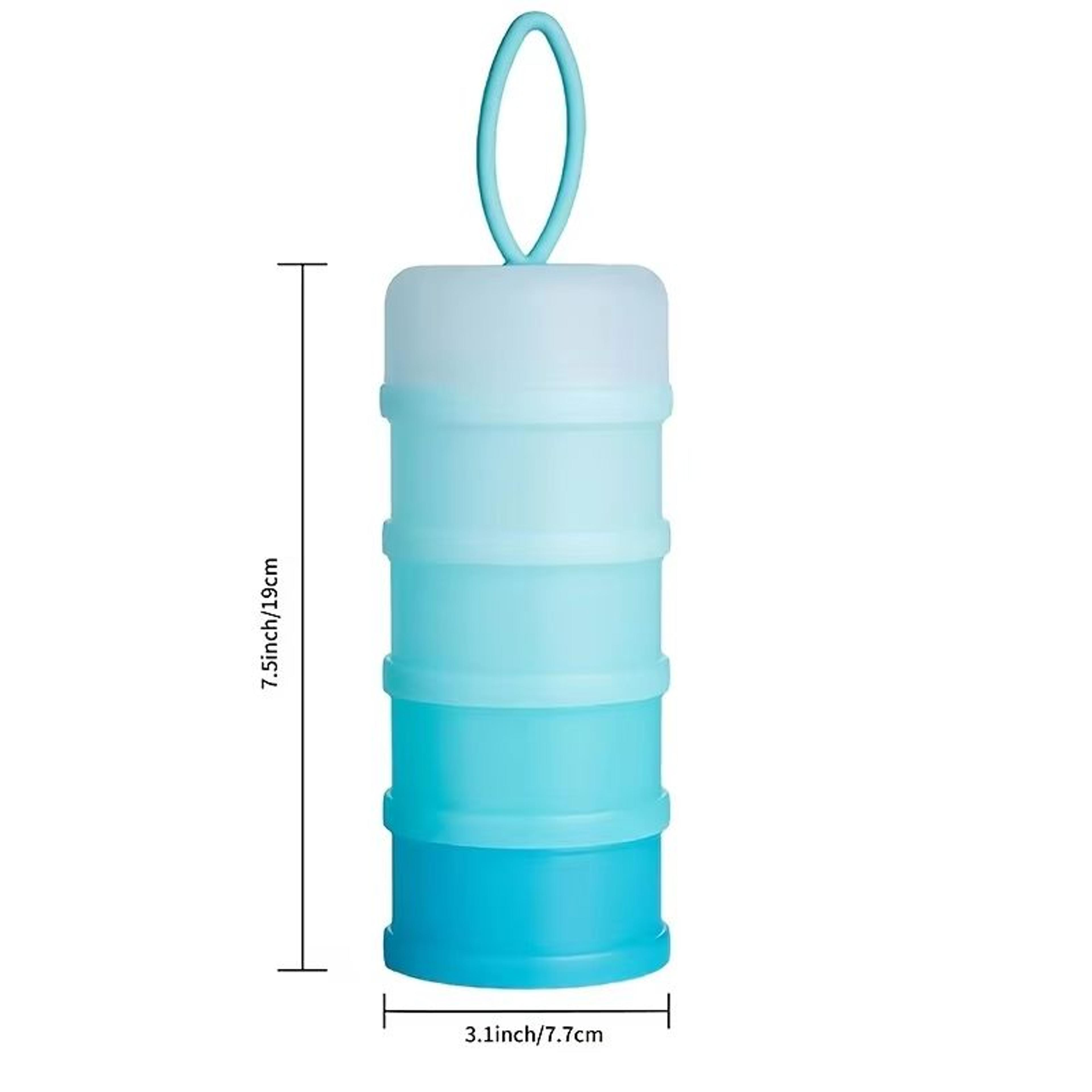 Portable 4Layer Baby Milk Powder Container And Formula Dispenser With Large Capacity Stackable Stor 5