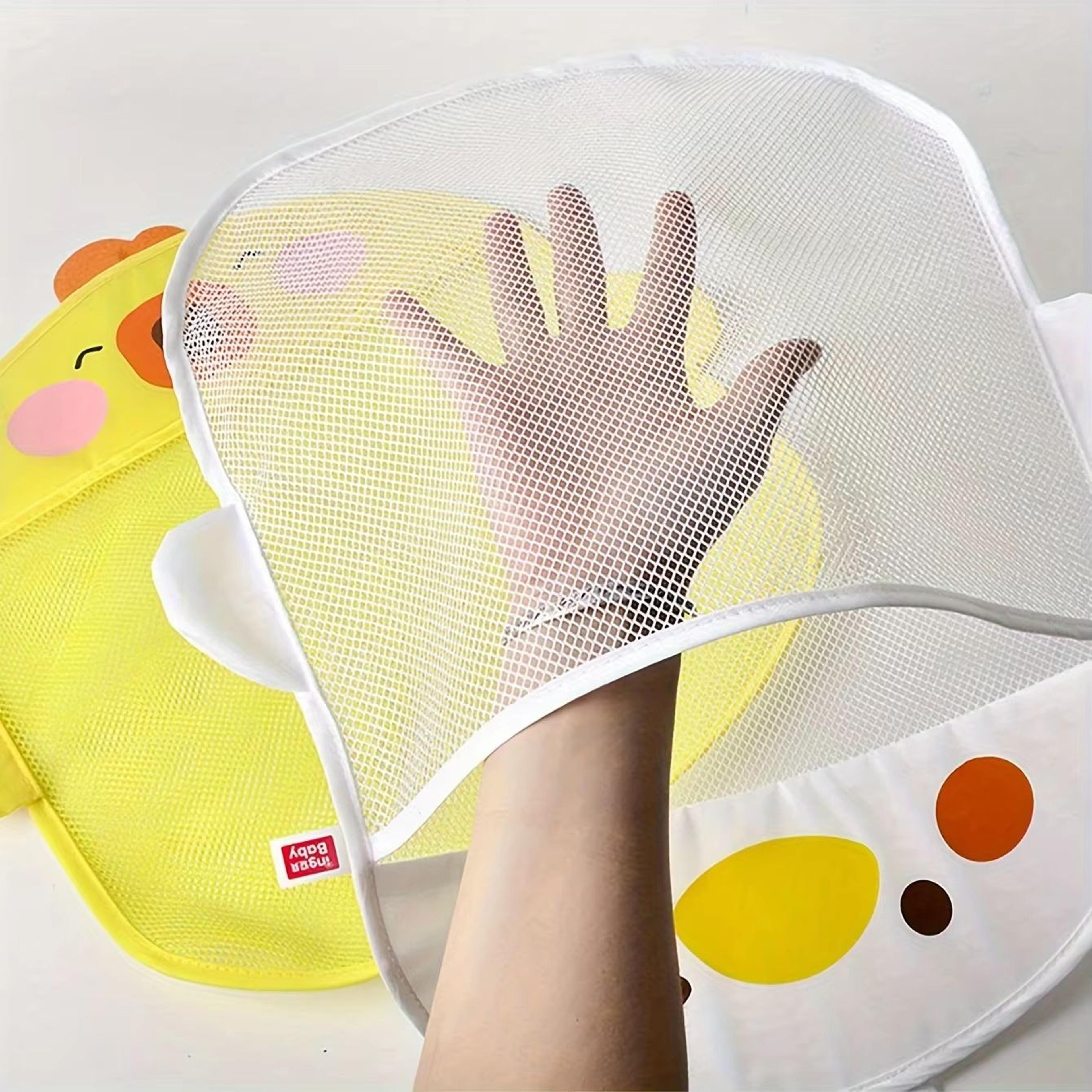 Quick Dry Cartoon Bathroom Storage Bag With Suction Cup For Bath Toys 5