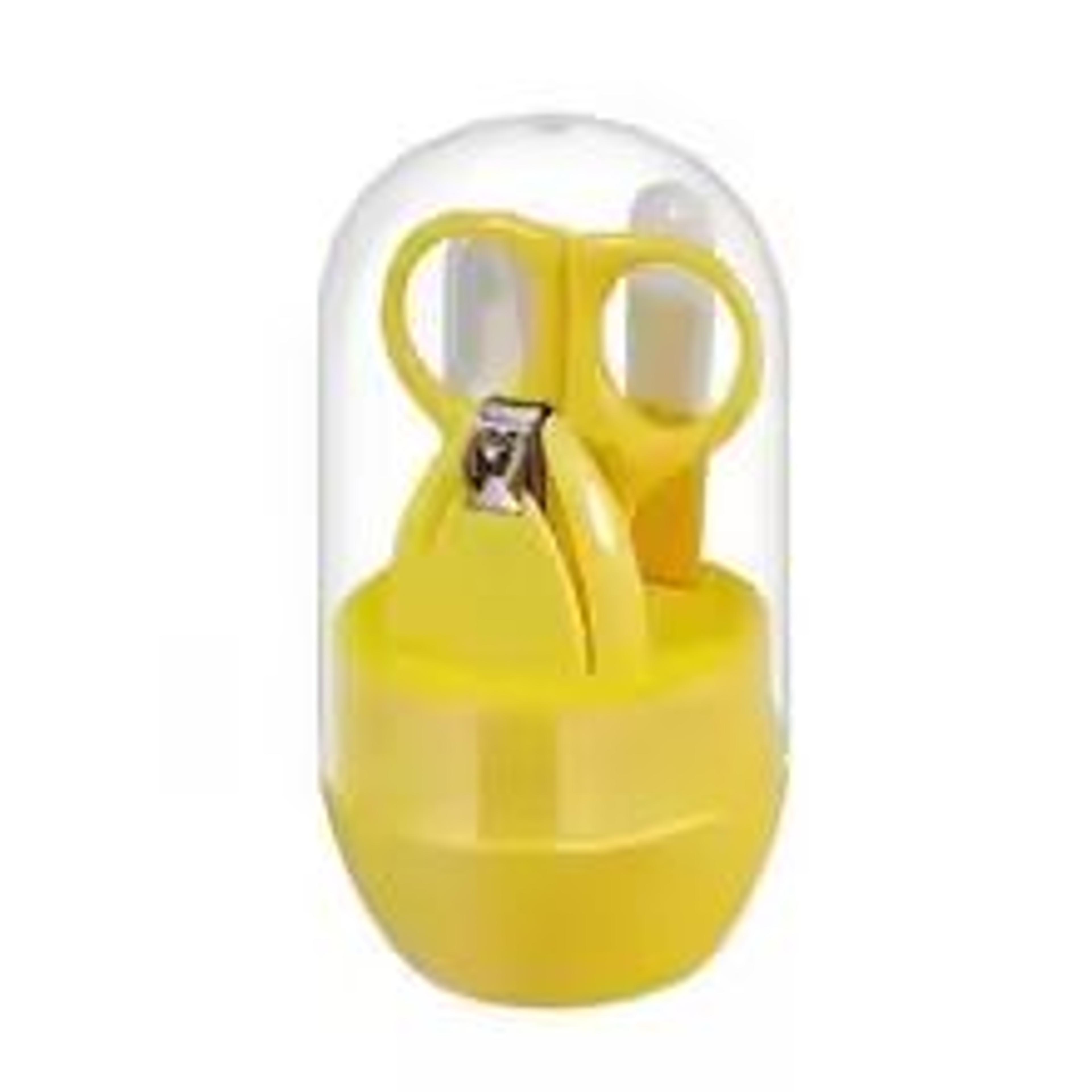4Piece Infant Baby Nail Grooming Kit With Clippers Scissors File And Tweezers 6