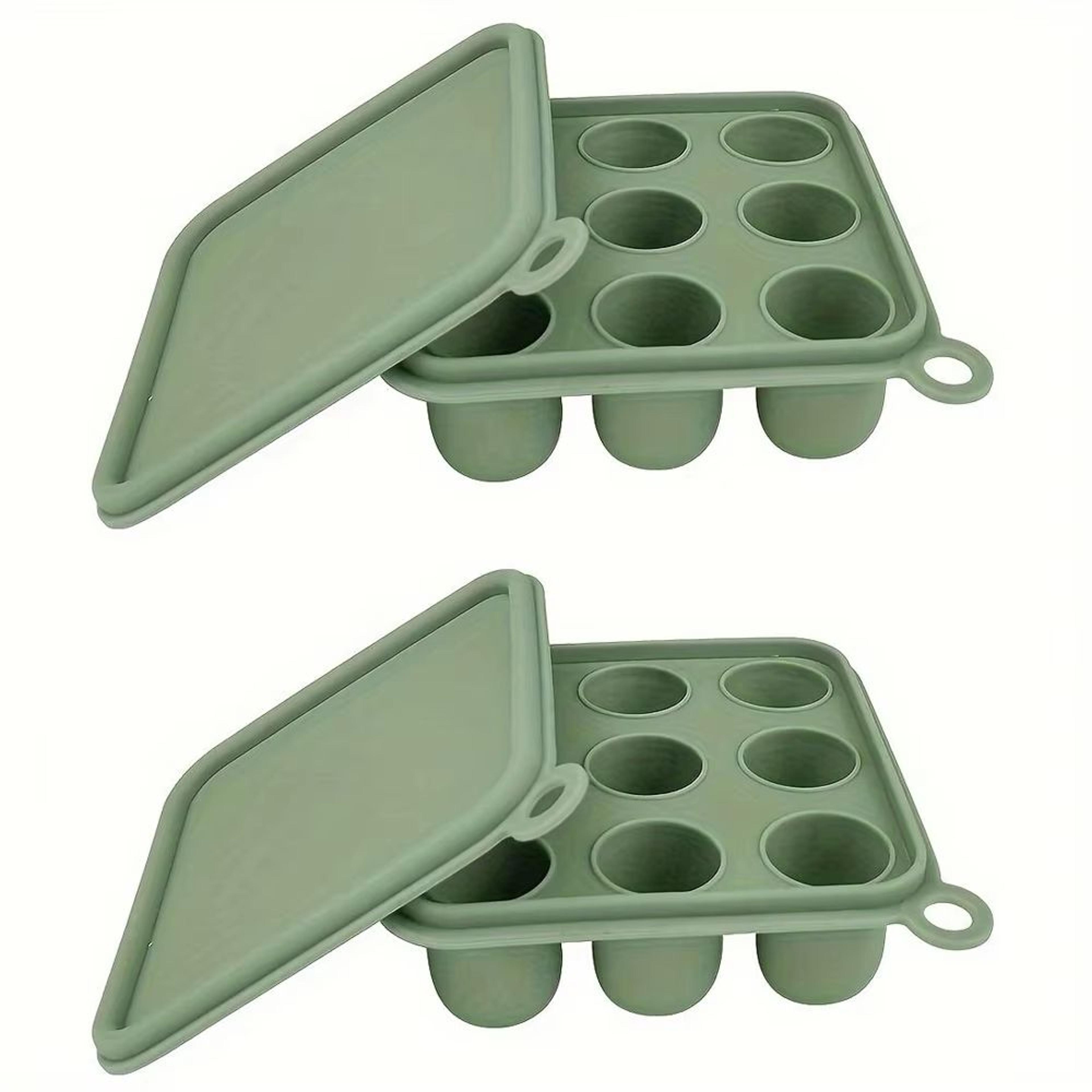 Silicone Baby Food  Teething Tray With Freezer Mold 6