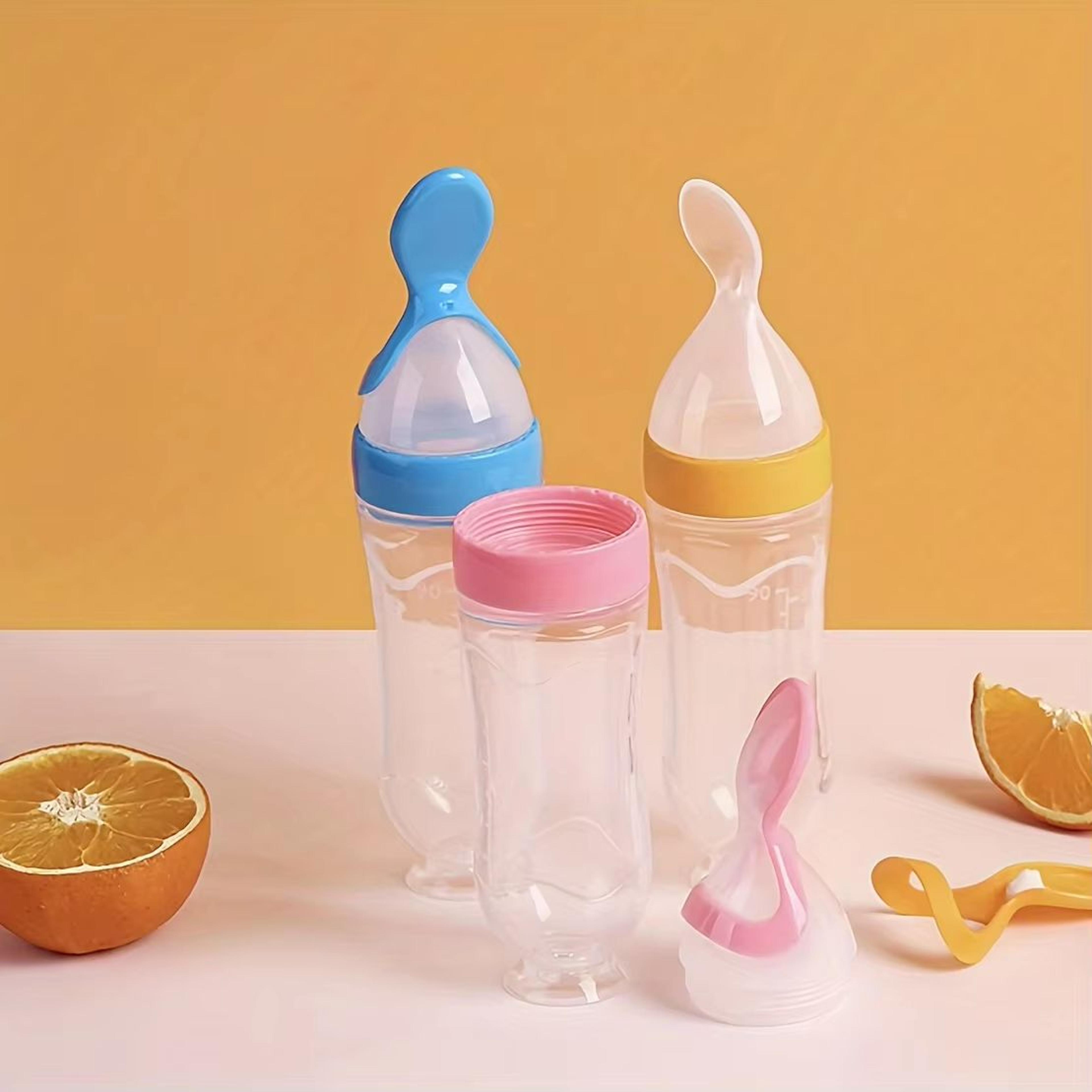 9Piece Baby Feeding Set With Silicone Feeding Bottle Spoon Fruit Feeders And 6 Nipples 5
