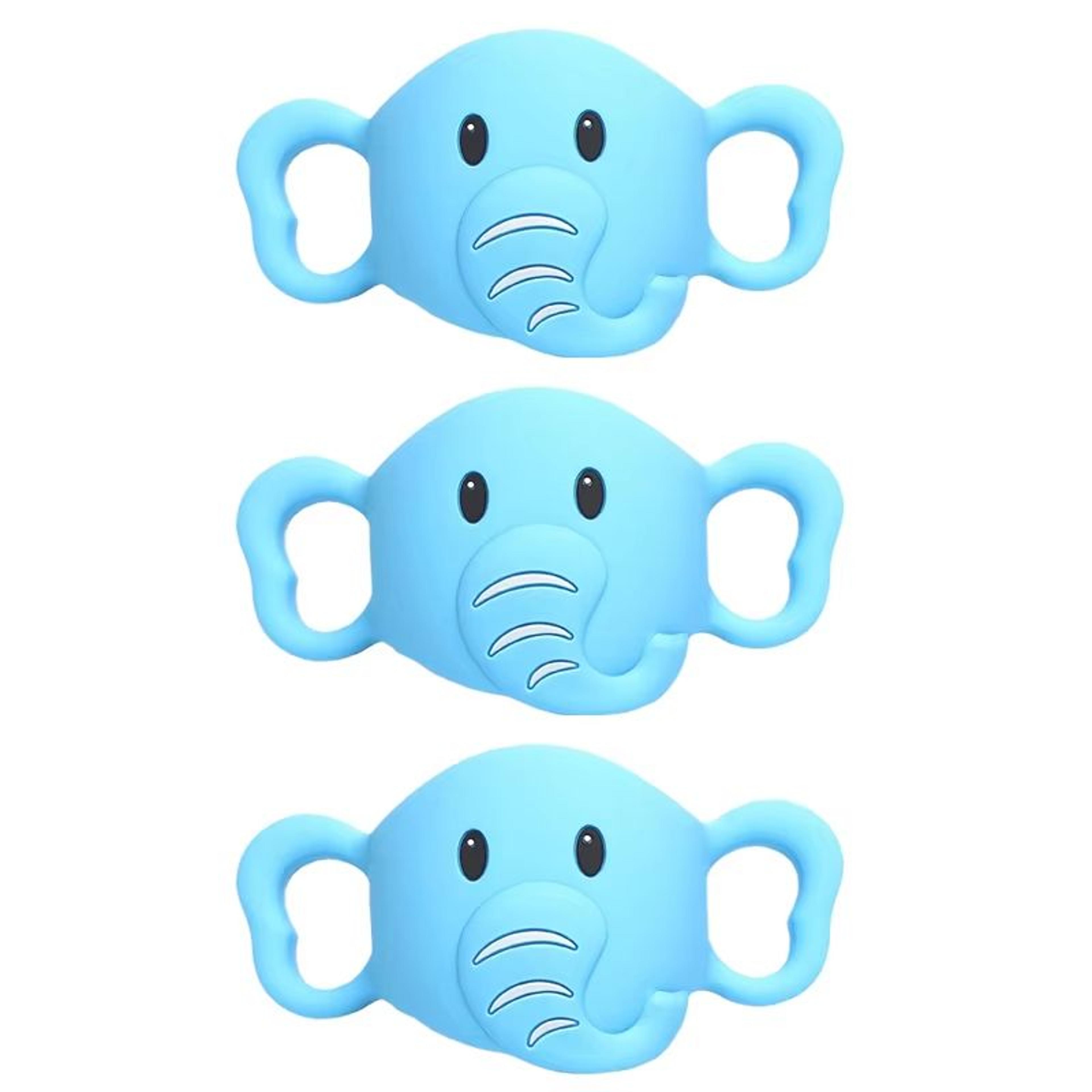 Silicone Handle Sleeve For Baby Bottle  Soft Elastic Daily Use Feeding Accessory 13