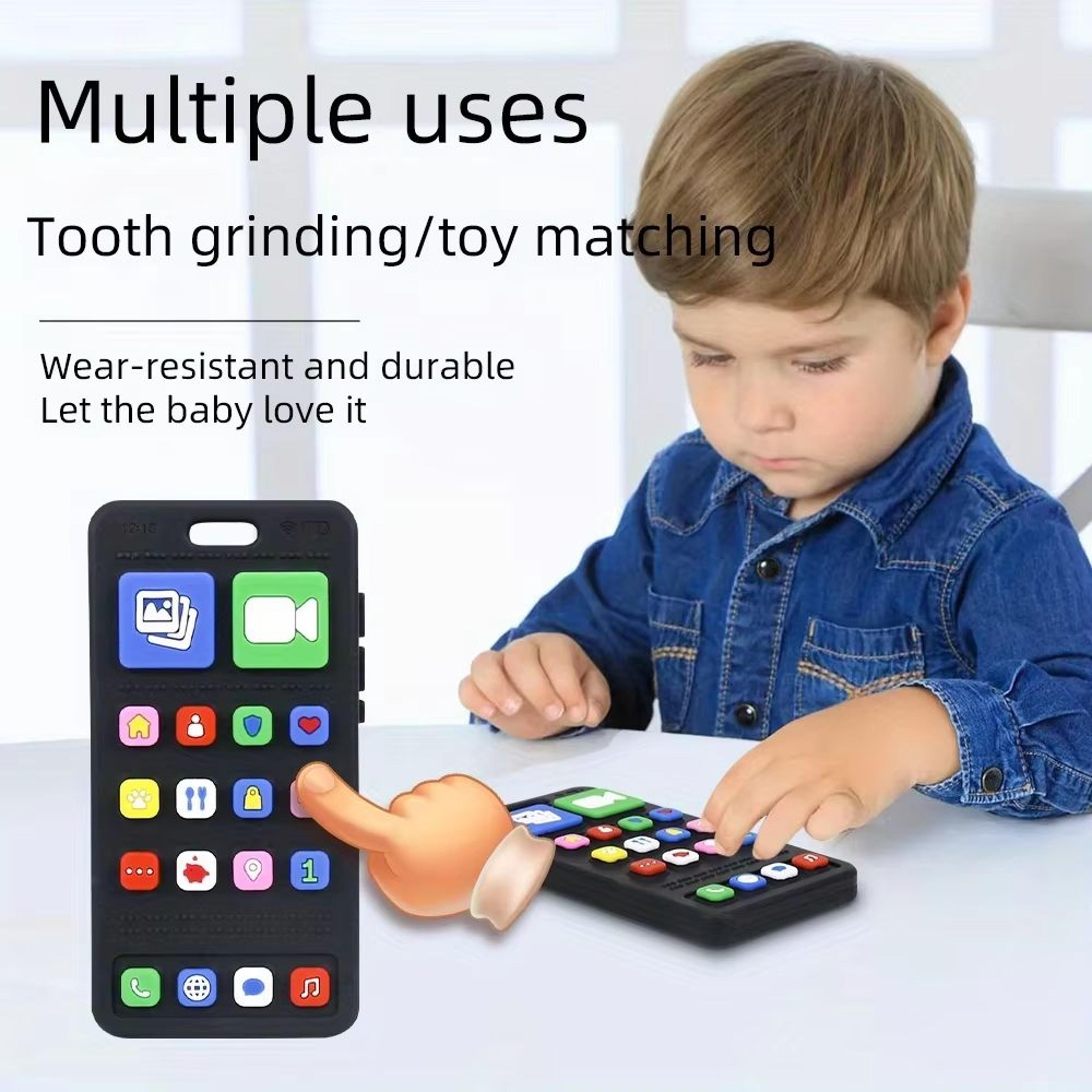Fun Silicone Baby Cell Phone Teether Toy 3
