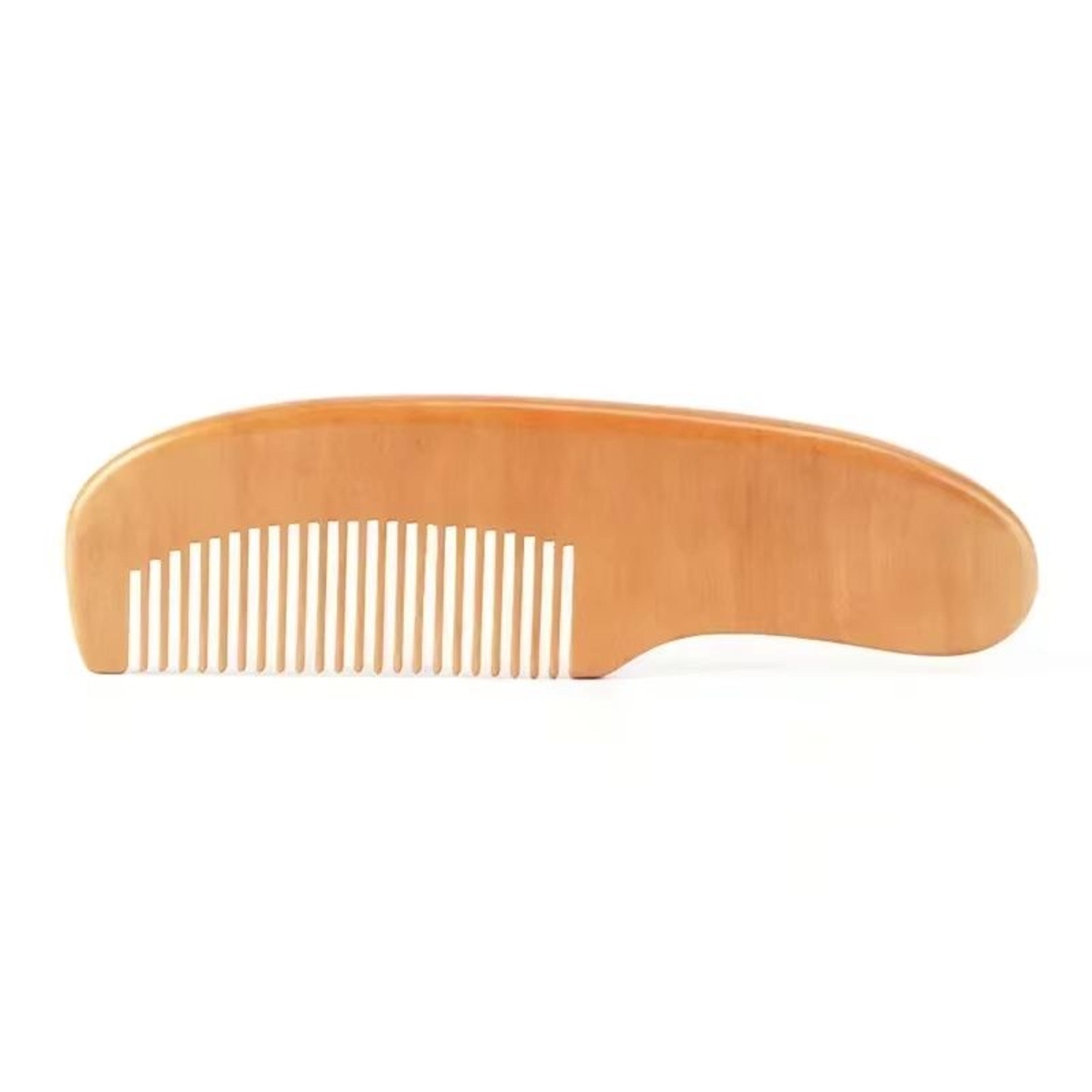 GentleStart Newborn Wooden Hair Comb And Wool Brush Set 7