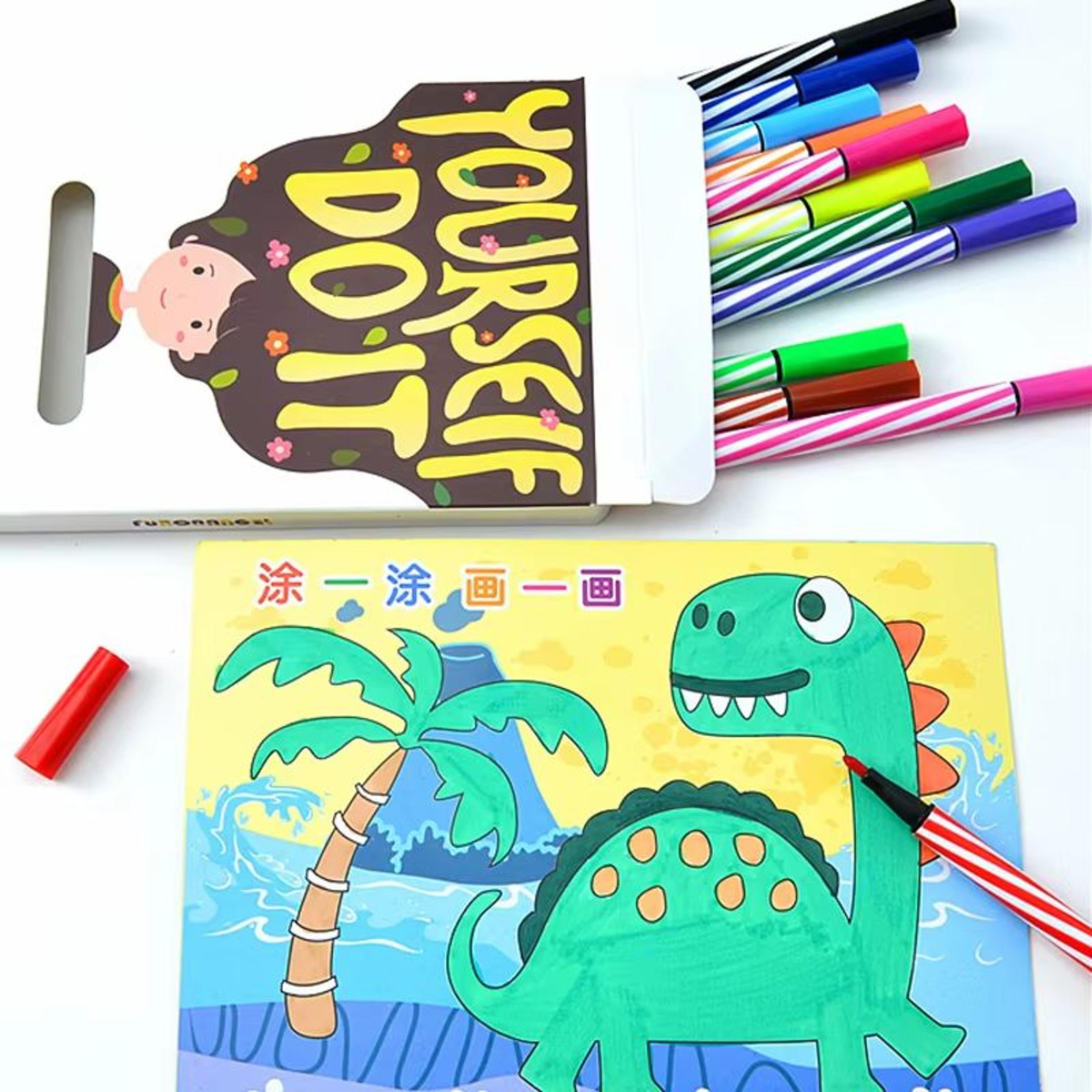 CraftZoo 10Piece 3D EVA Foam Sticker Puzzle Set  Cartoon Animal DIY Craft Kit 4