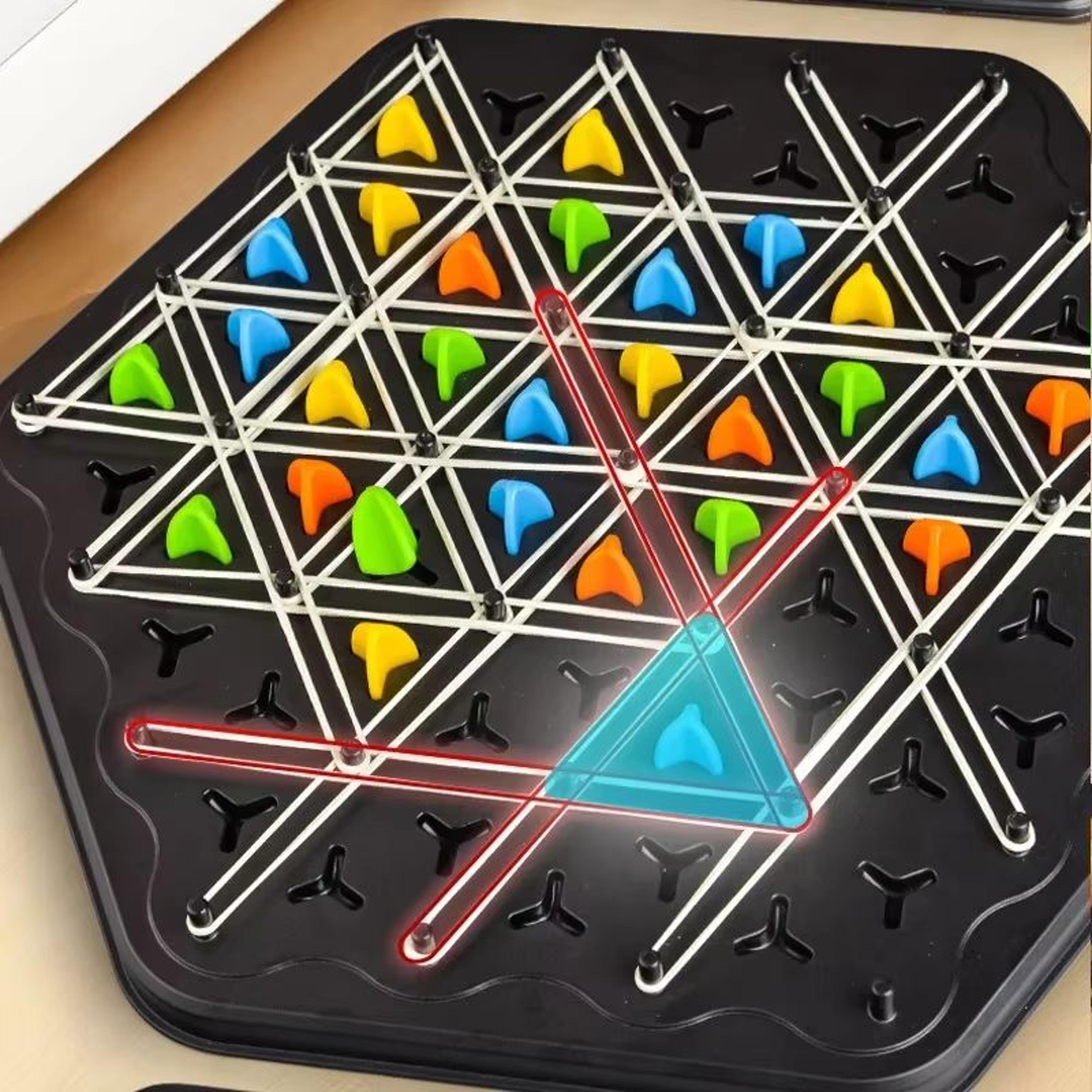 ChainMaster Triangle Chess Strategy Board Game For Kids  Adults 3