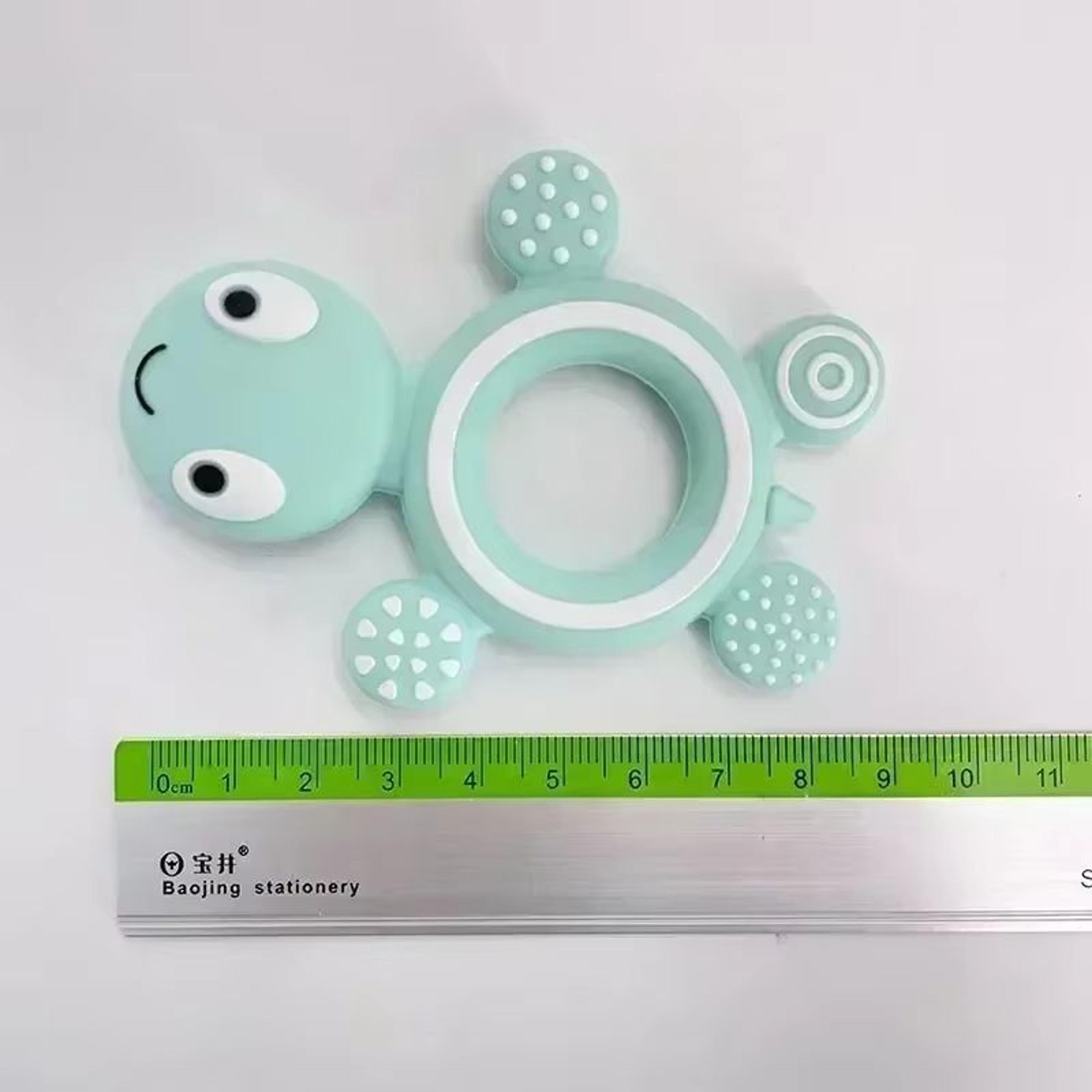 BabyBite Silicone Teether Toy For 012 Months  BPAFree Soothing Baby Toy 1