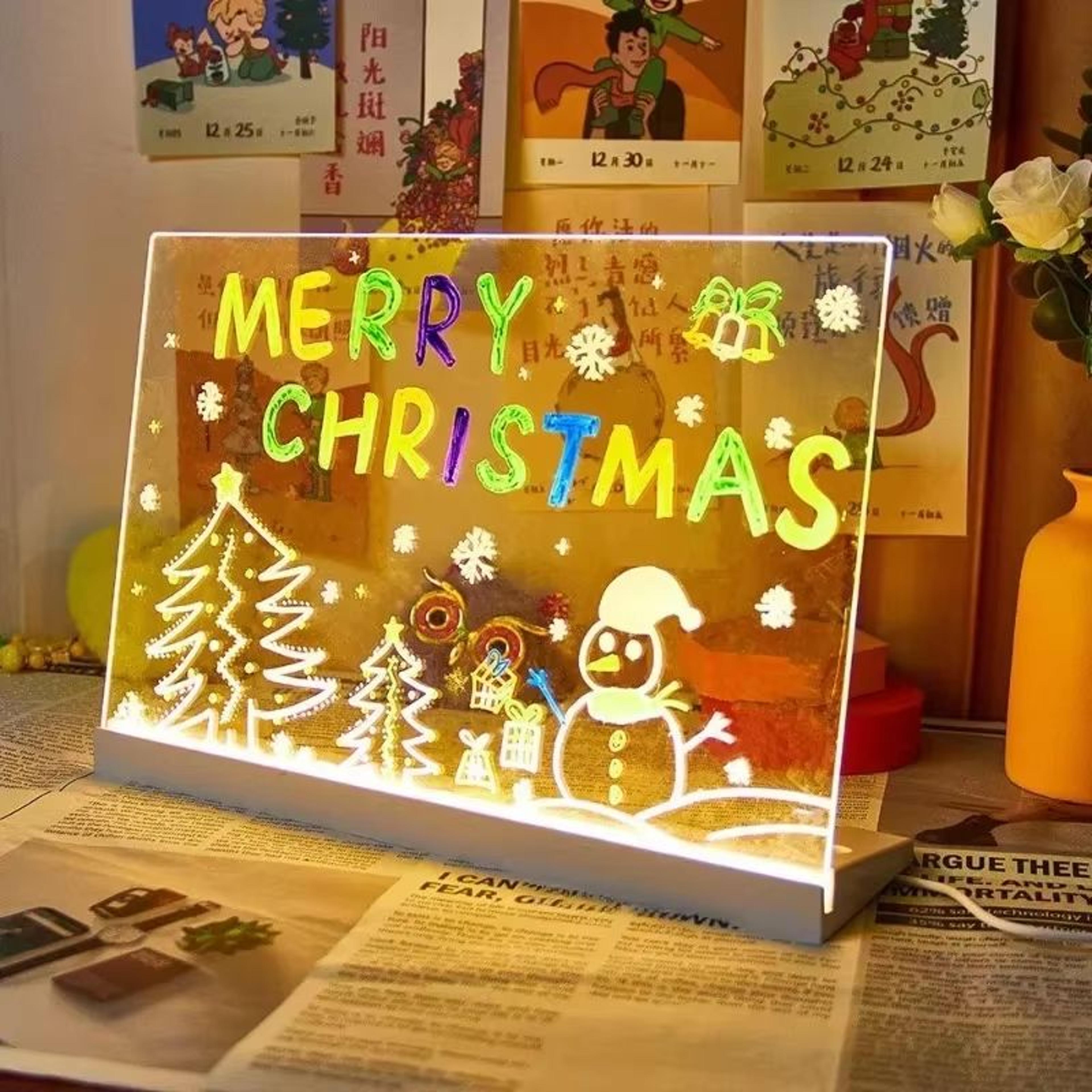 GlowSketch LED Erasable Acrylic Marker Board 2