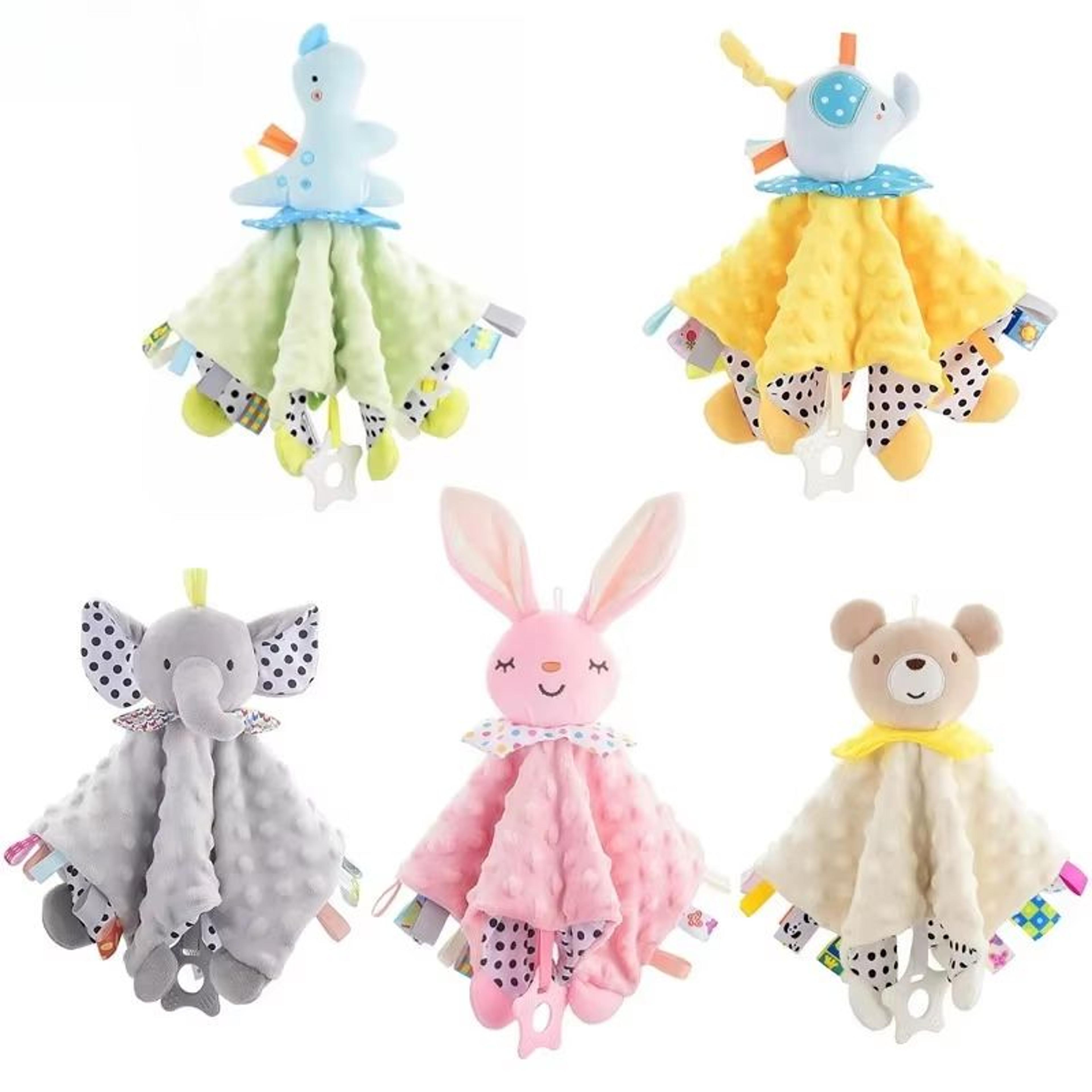 CuddleComfort Baby Soothing Doll Towel With Teether And Rattles 1