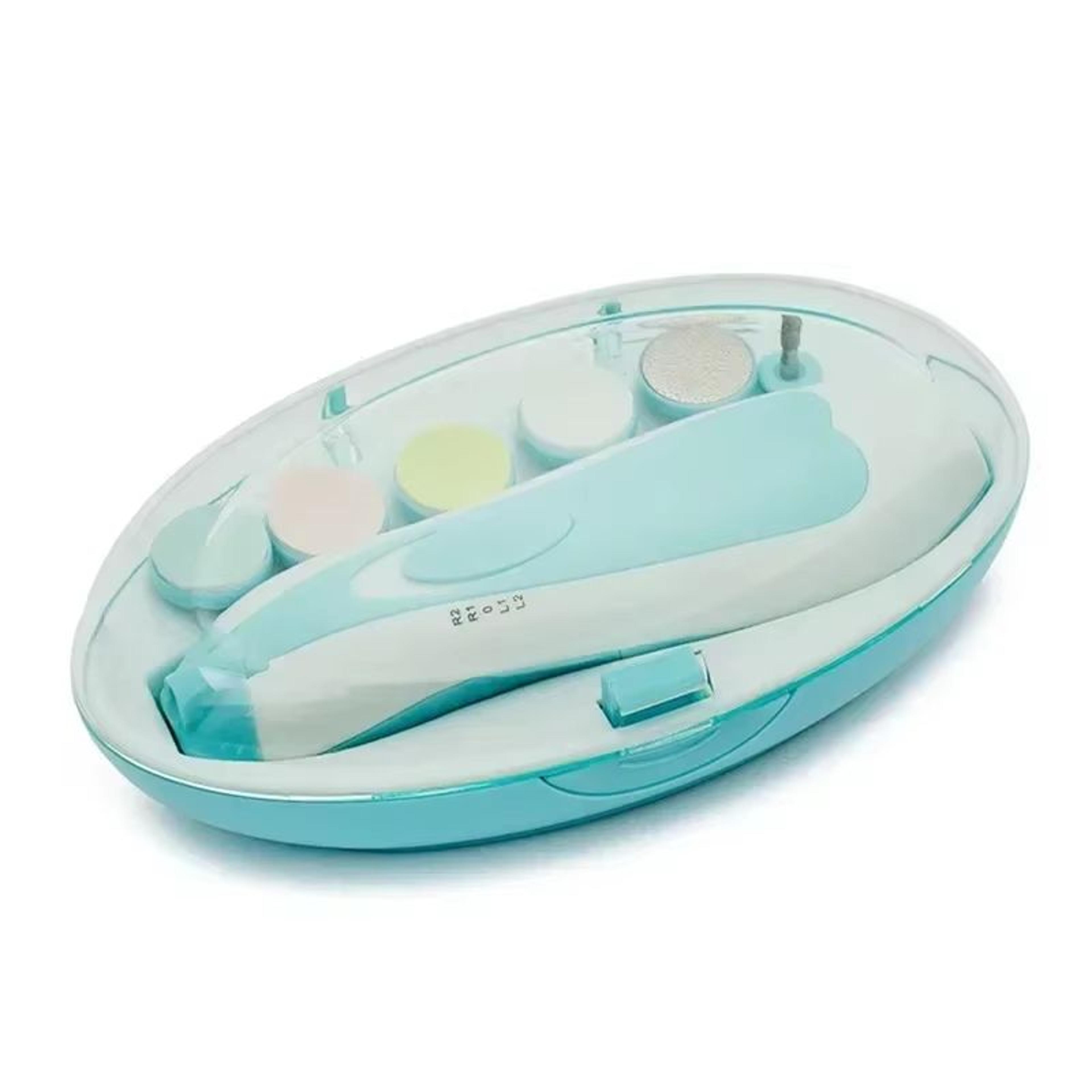 BabyCare Electric Nail Trimmer And Polisher  Infant Grooming Kit 7