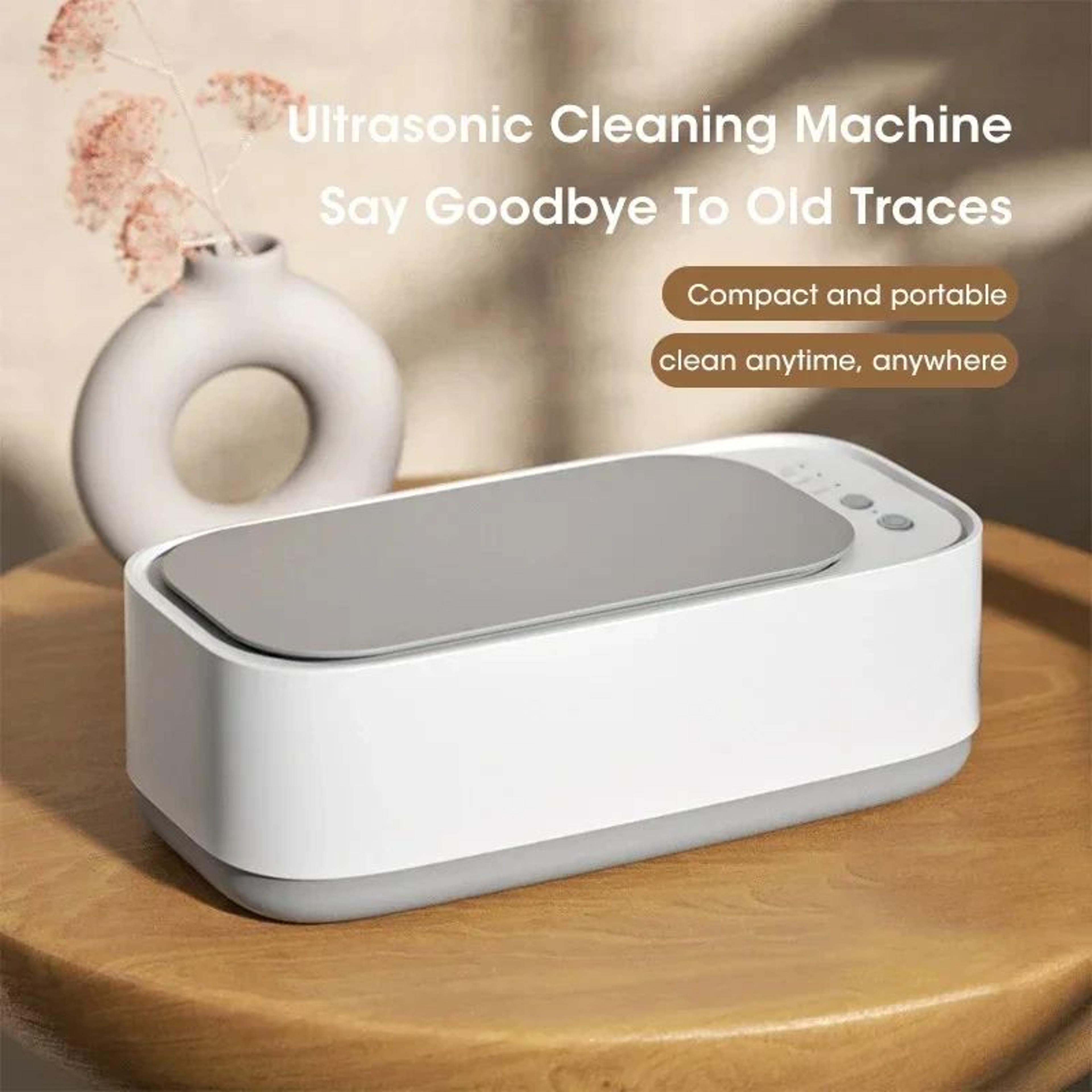 Mini Ultrasonic Cleaner With Adjustable Timer For Glasses Jewelry And Daily Essentials 1