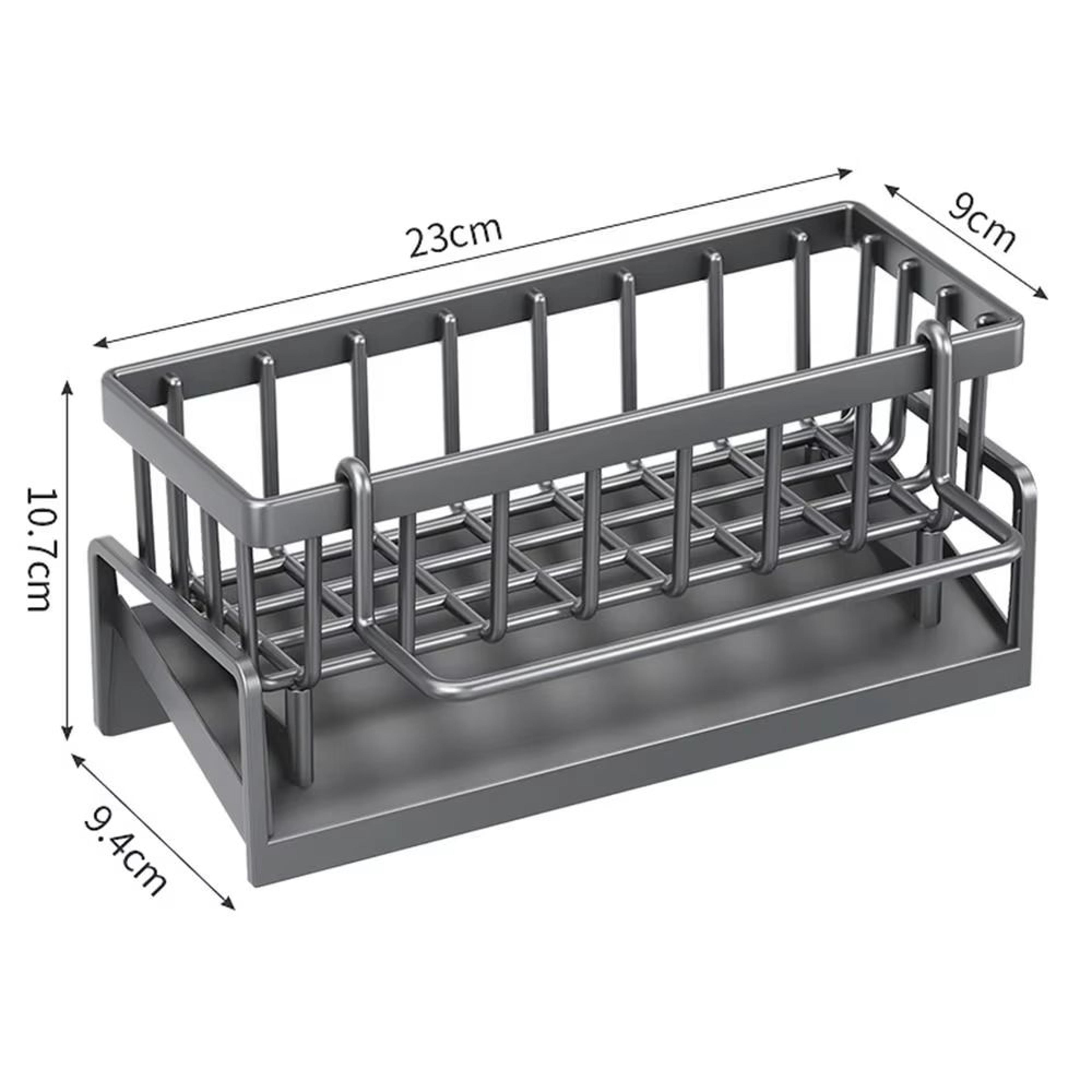 Durable SelfDraining Kitchen  Bathroom Sink Storage Rack 5