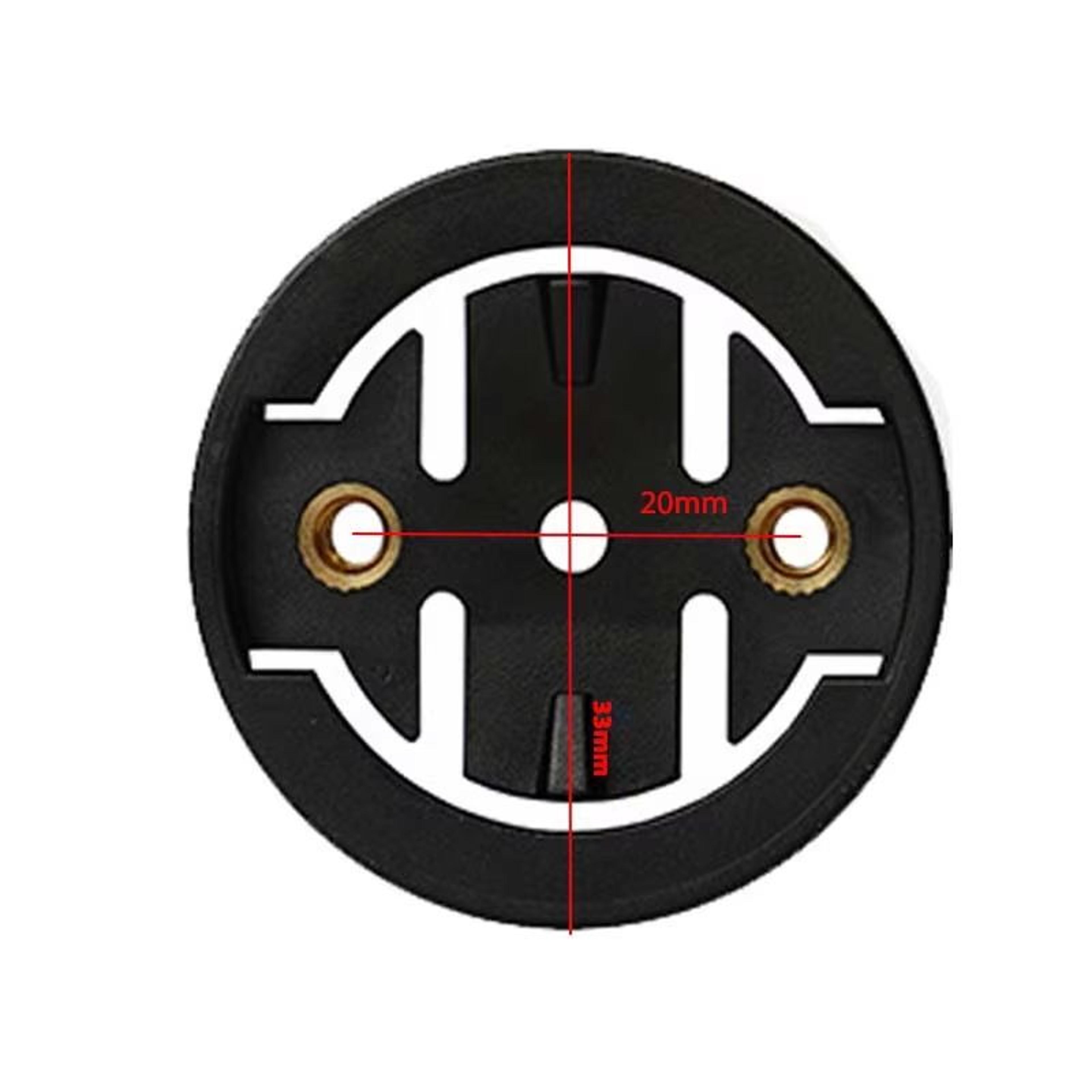 Universal Bicycle Computer Mount Adapter Top Cap Base For Garmin And Bryton Devices 5