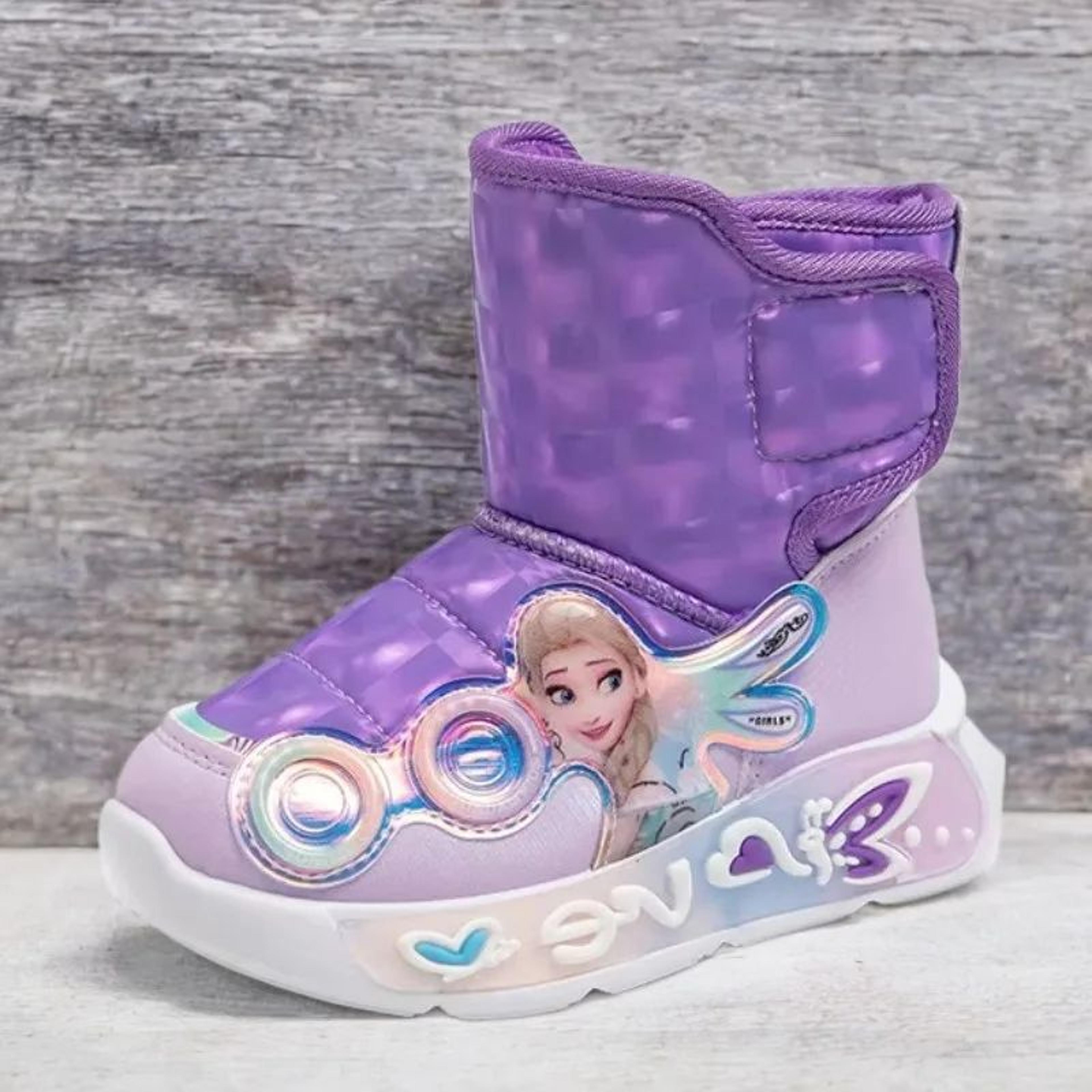 frozenmagic waterproof plush winter boots for girls