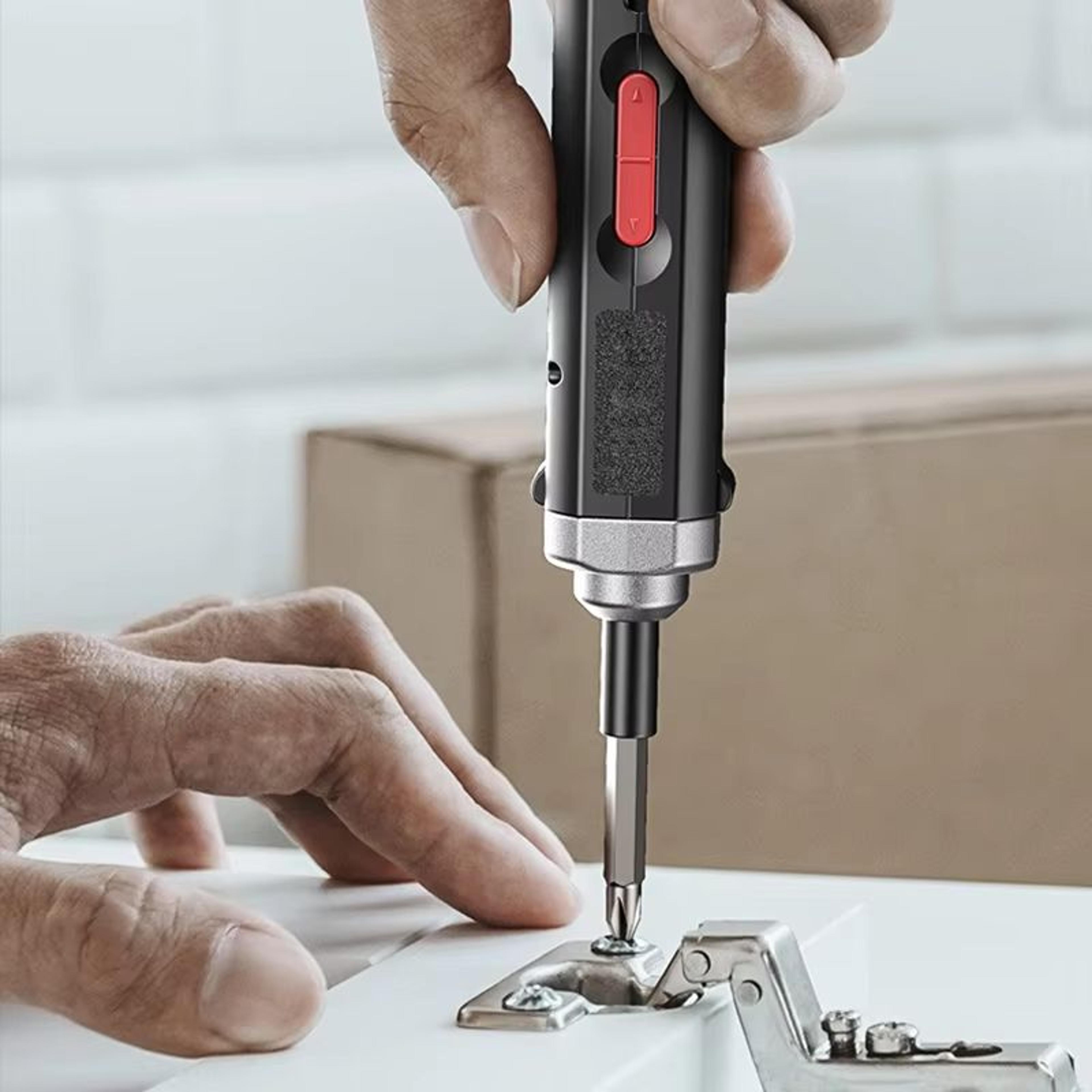 Rechargeable Precision Electric Screwdriver  Mini Drill Set 4
