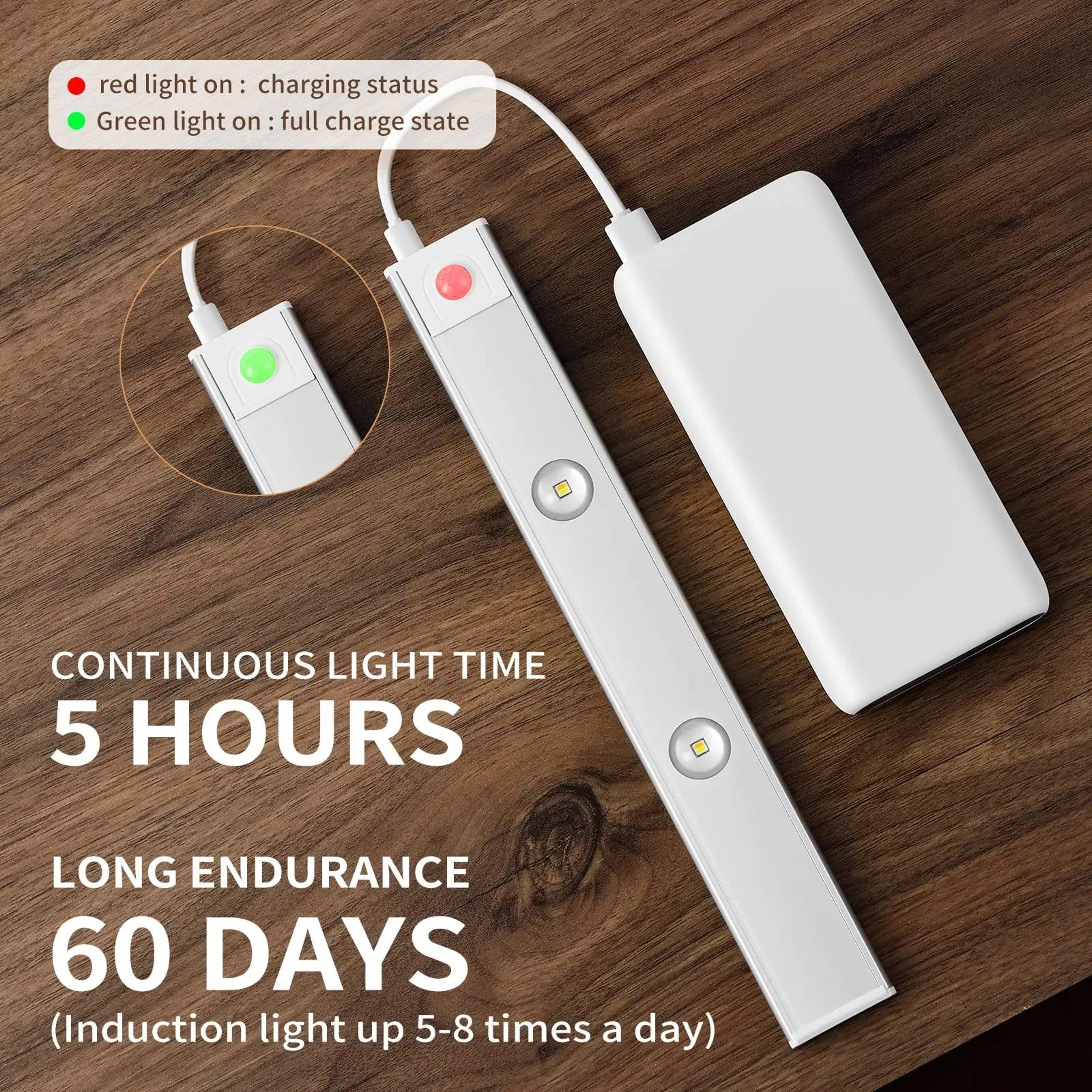UltraThin Wireless Motion Sensor LED Cabinet Light With USB Rechargeable Battery 1