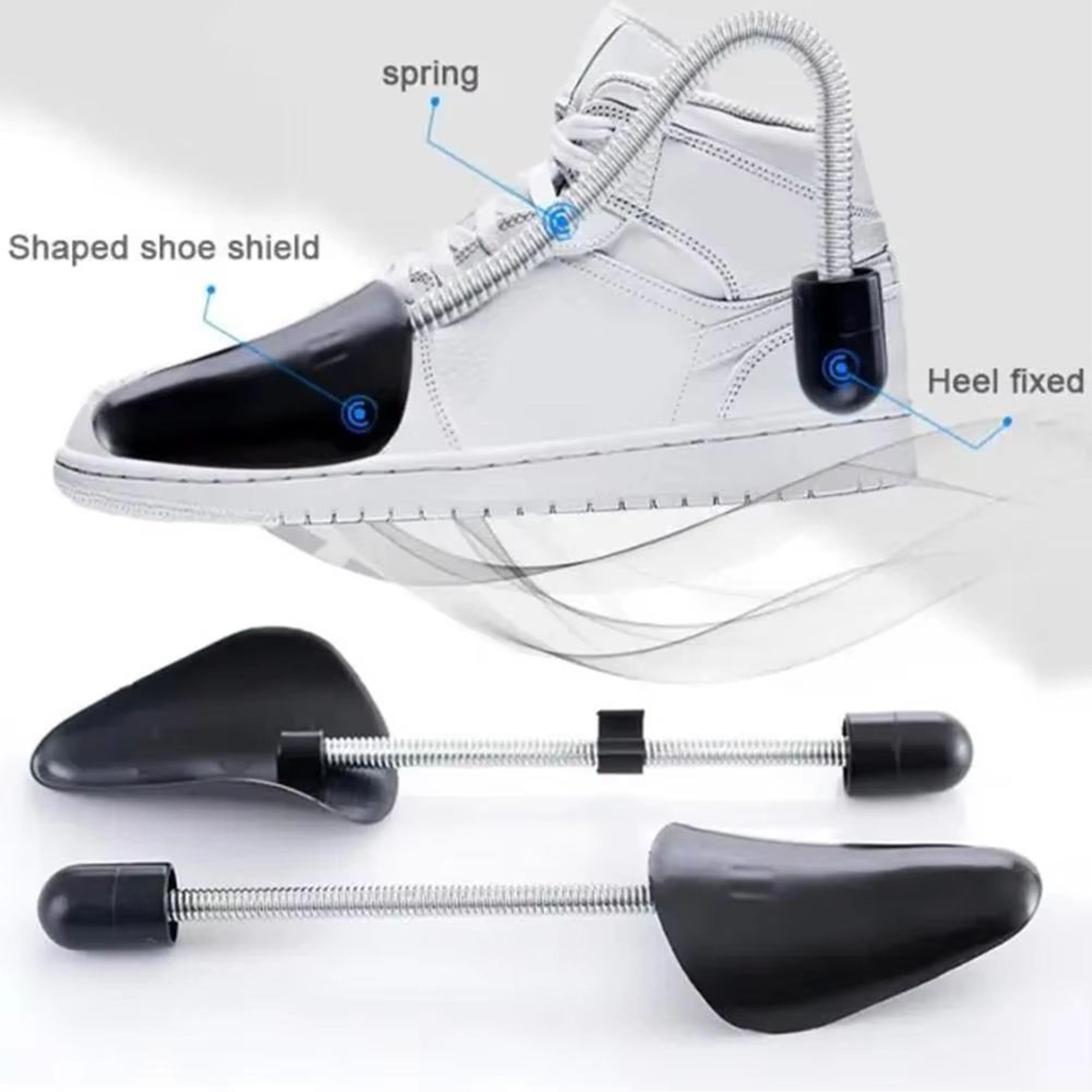 Plastic Spring Shoe Trees For Men And Women Fixed Fit Shoe Shaper Inserts 1 Pair 4