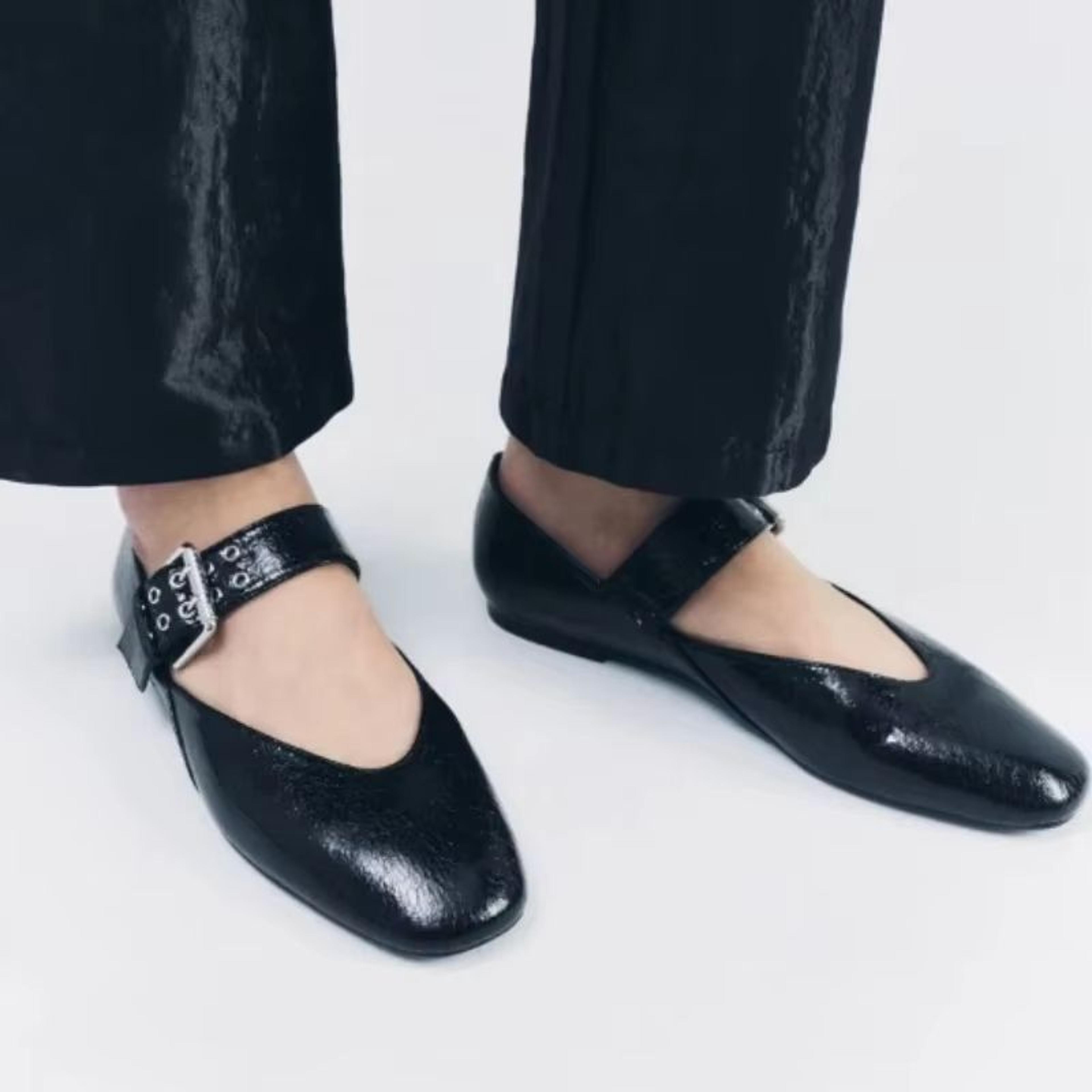 Leopard Pointed Toe Flats For Women Shallow Mouth Retro Loafer Ballerinas For Fall 2