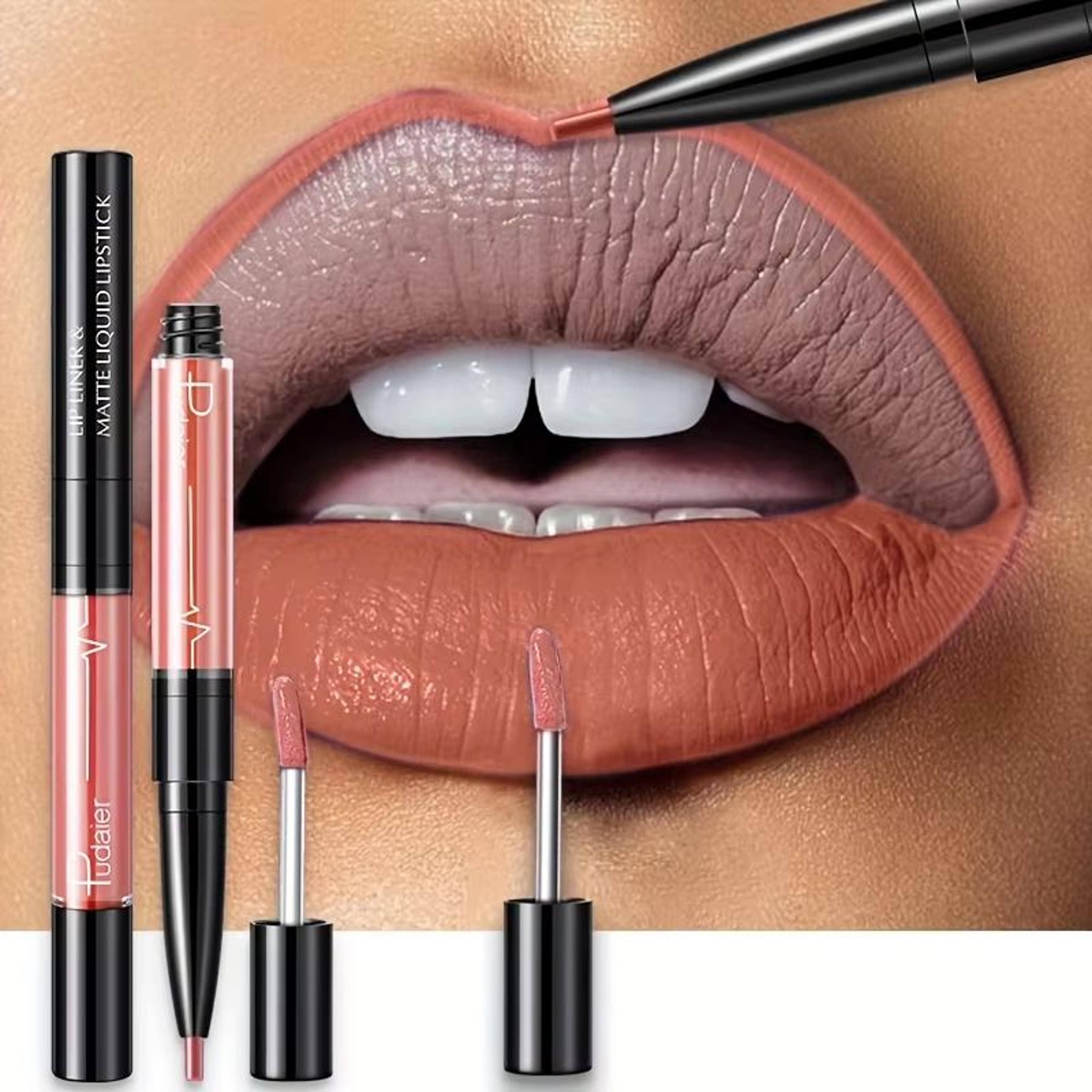 UltraPrecise Waterproof High Pigment Lip Liner  Smooth Sweatproof LongLasting Lip Contour Pencil 15
