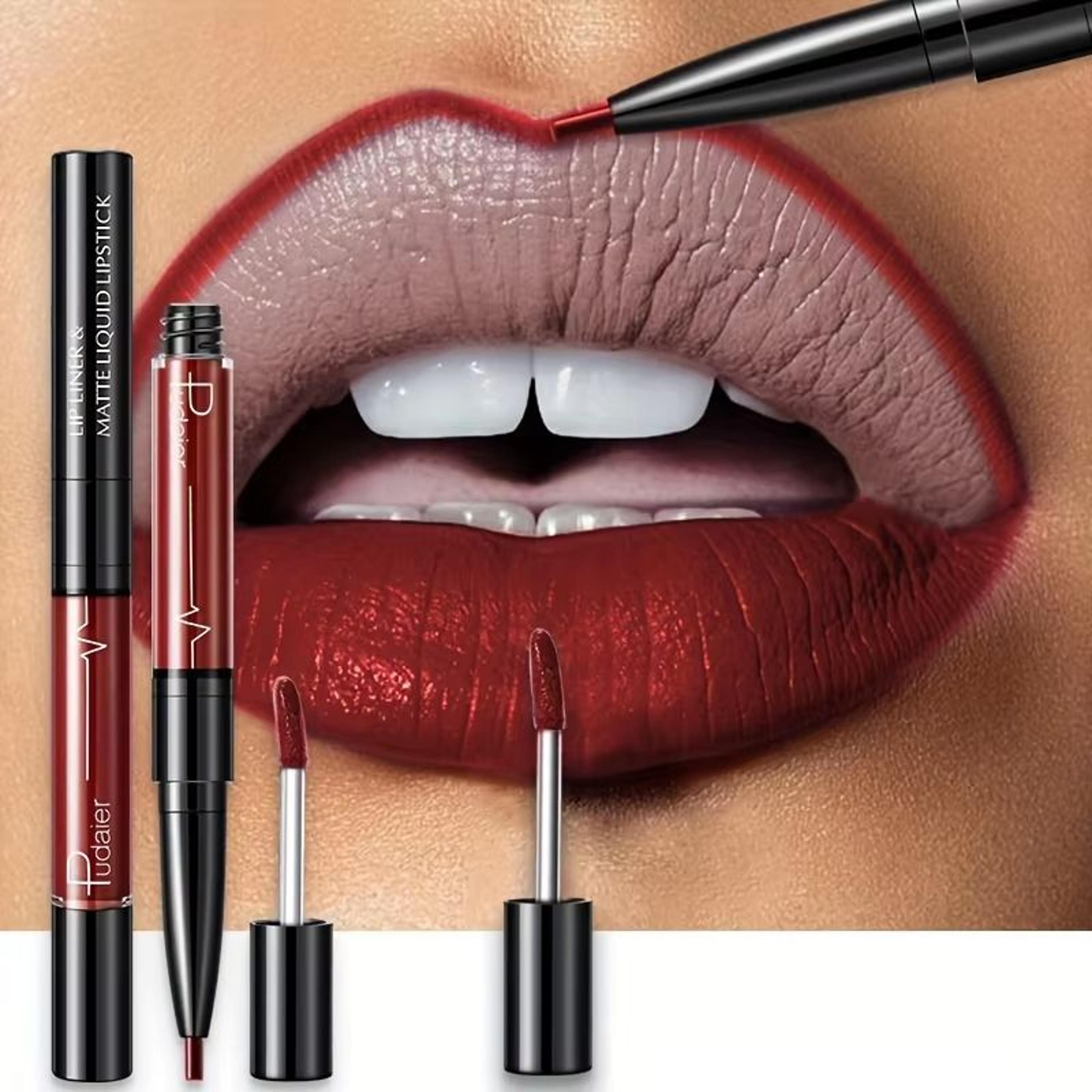 UltraPrecise Waterproof High Pigment Lip Liner  Smooth Sweatproof LongLasting Lip Contour Pencil 17