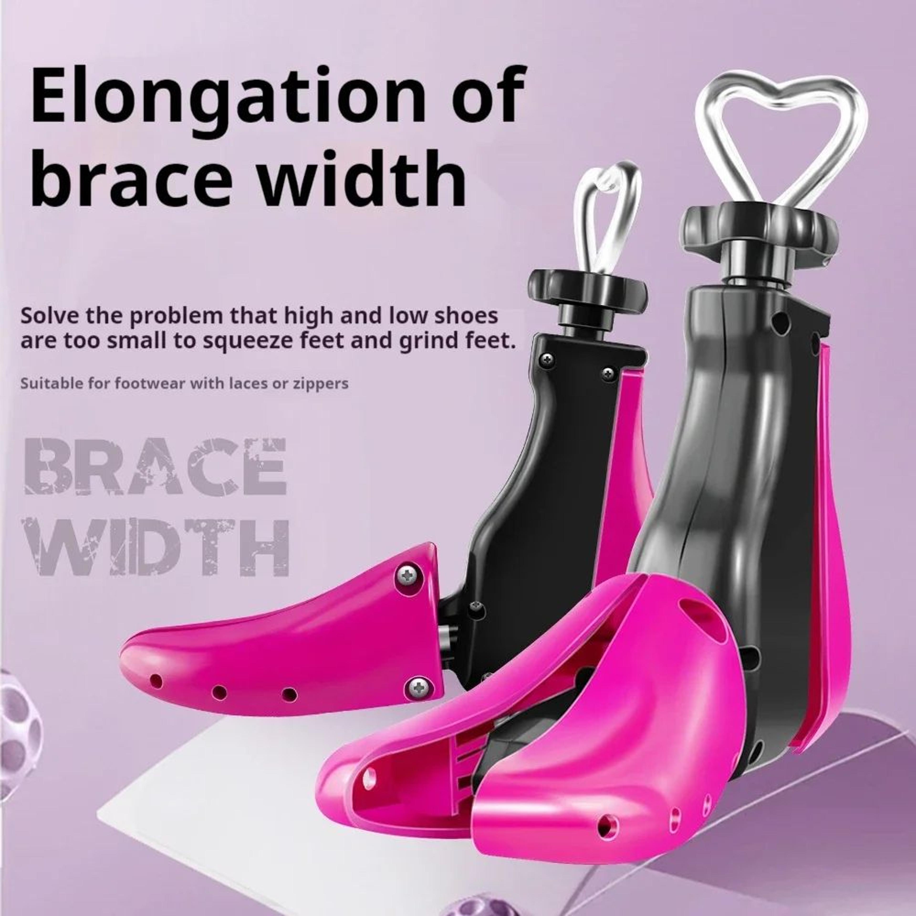 adjustable shoe stretcher for boots and sneakers, high top shoe tree expander for men and women