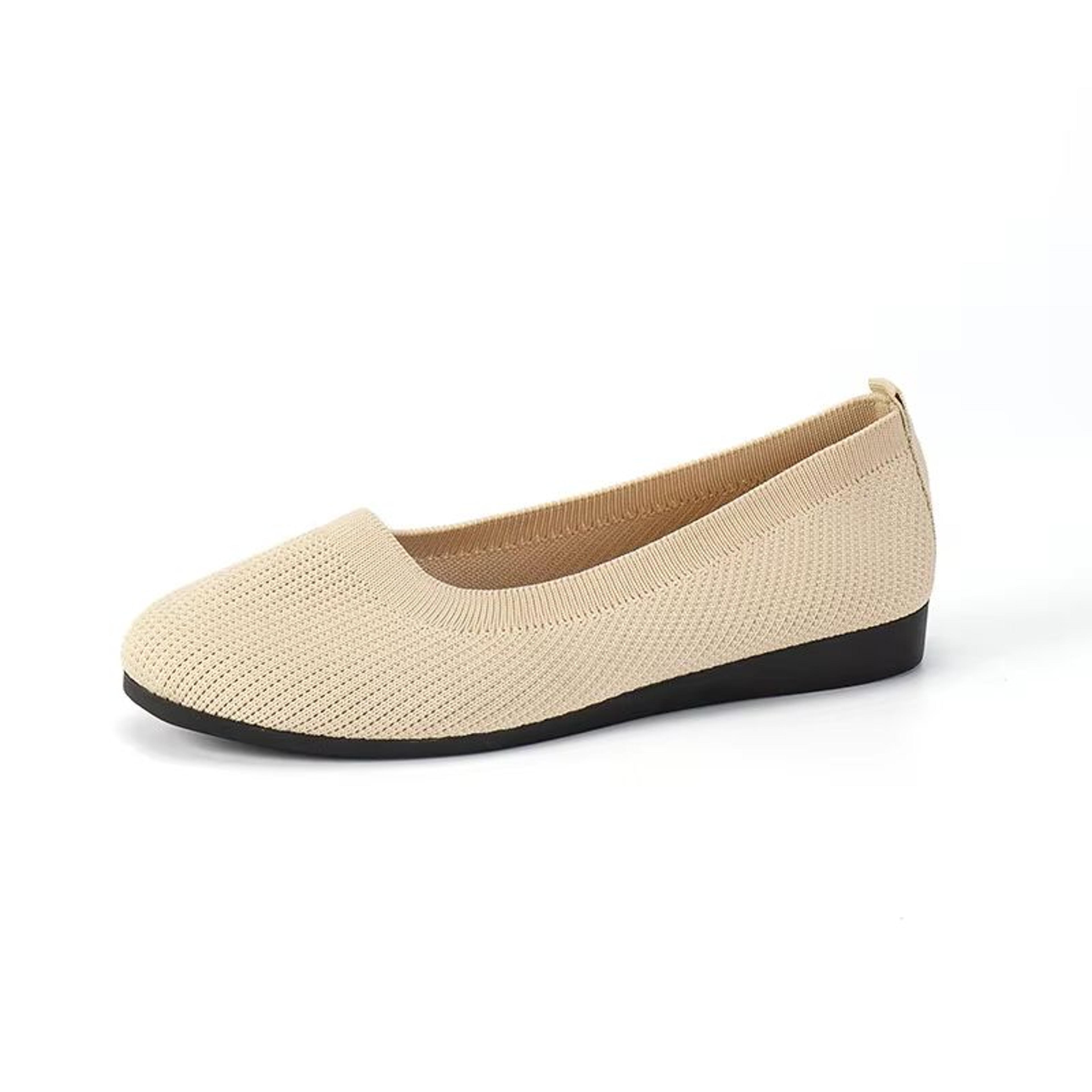 Womens Breathable Knit Sock Sneakers SlipOn Flats 9