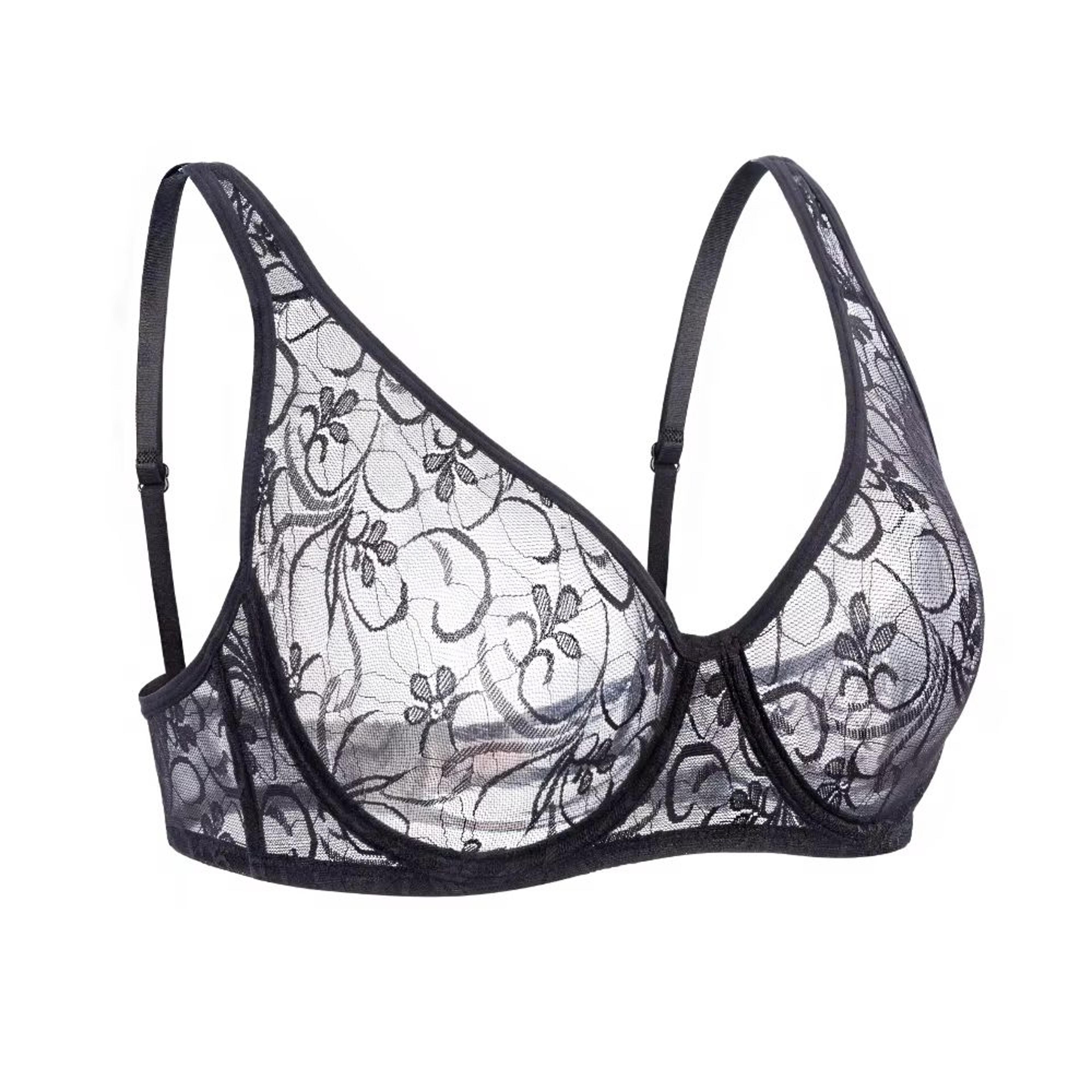Elegant Curve Lace Underwired Bra For Plus Size Women 8