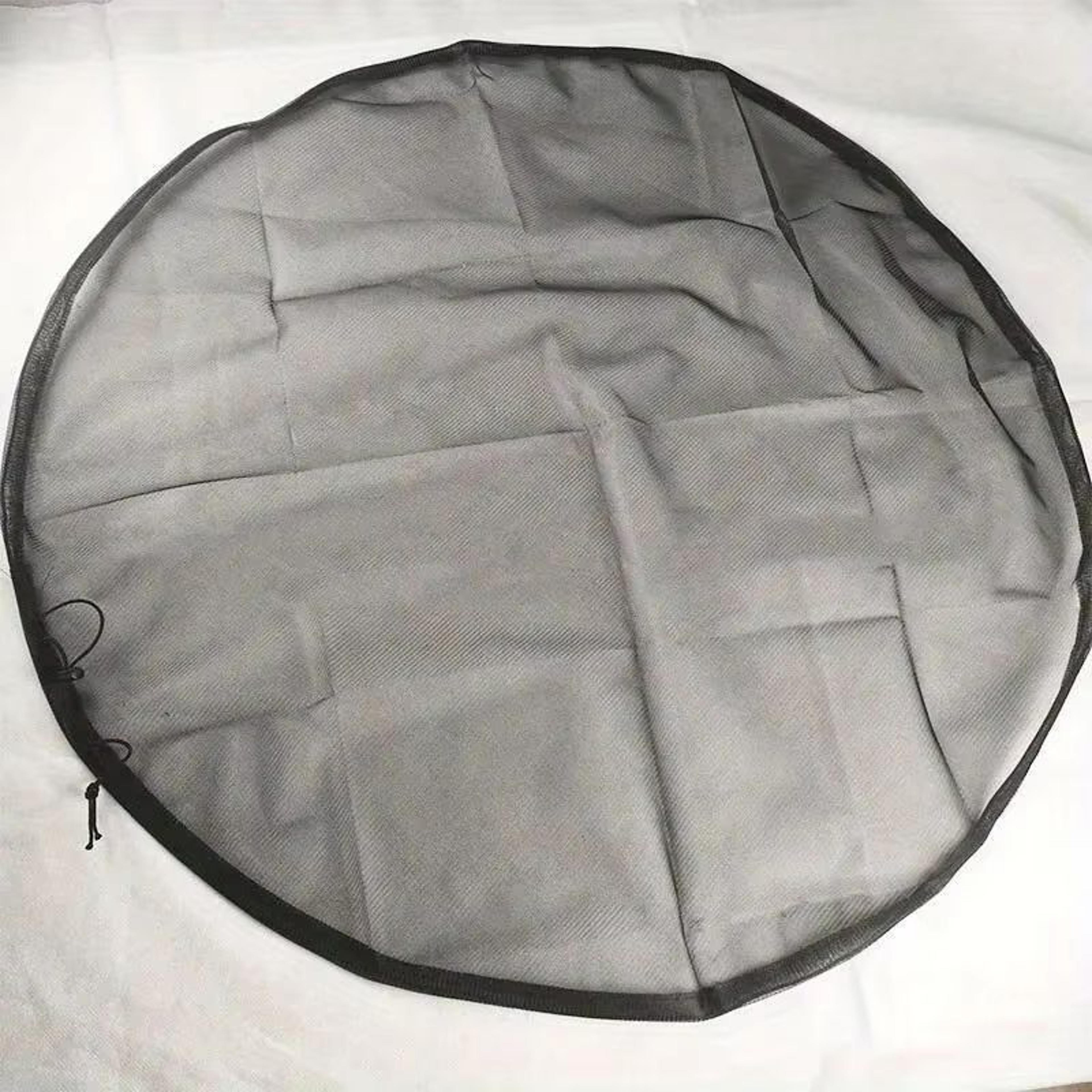 2pcs Rain Bucket Net Cover Mesh Screen Insect Proof Water Tank Protection 2