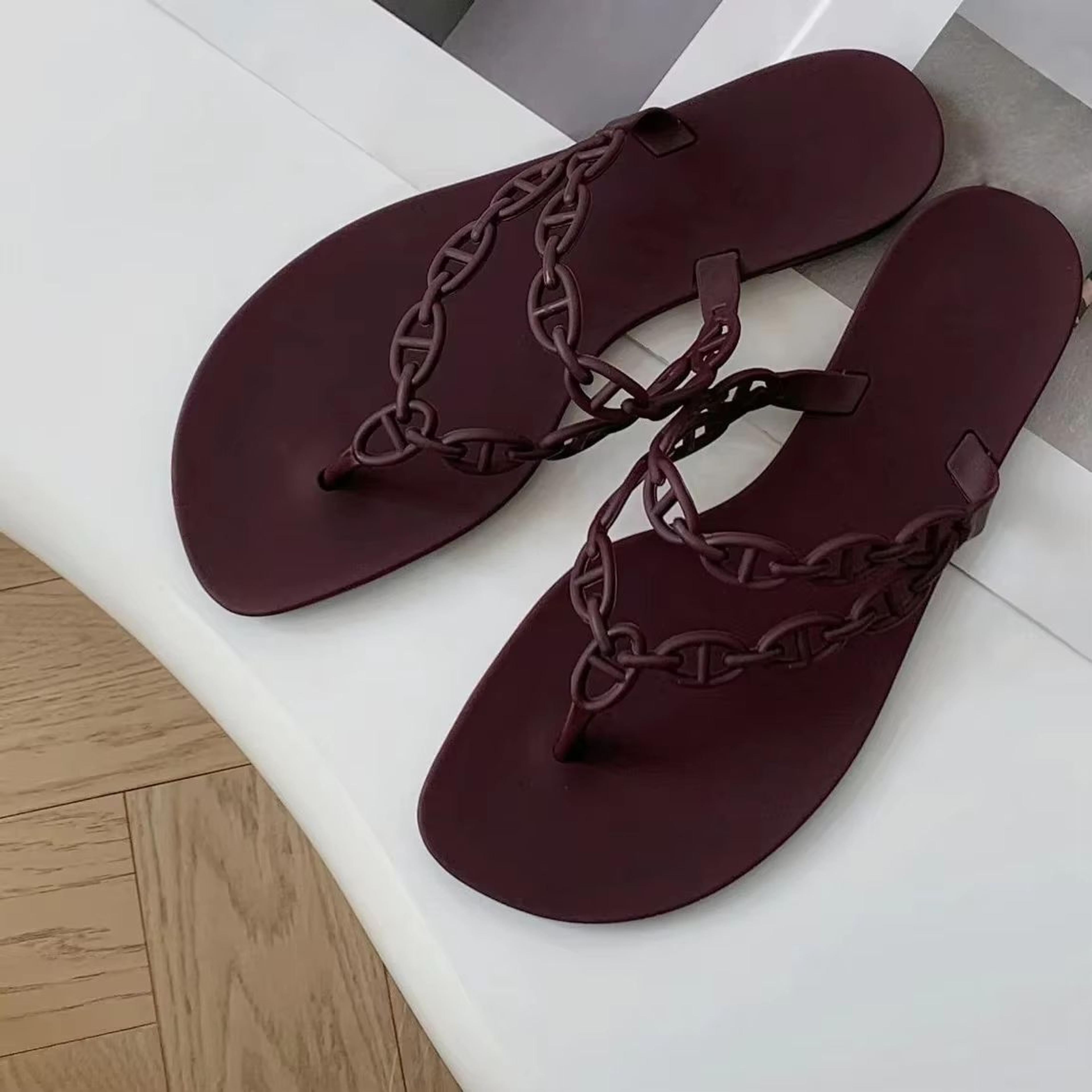 CrystalClear Bow Jelly Flip Flops For Women Rivet Detail Beach Slippers 7