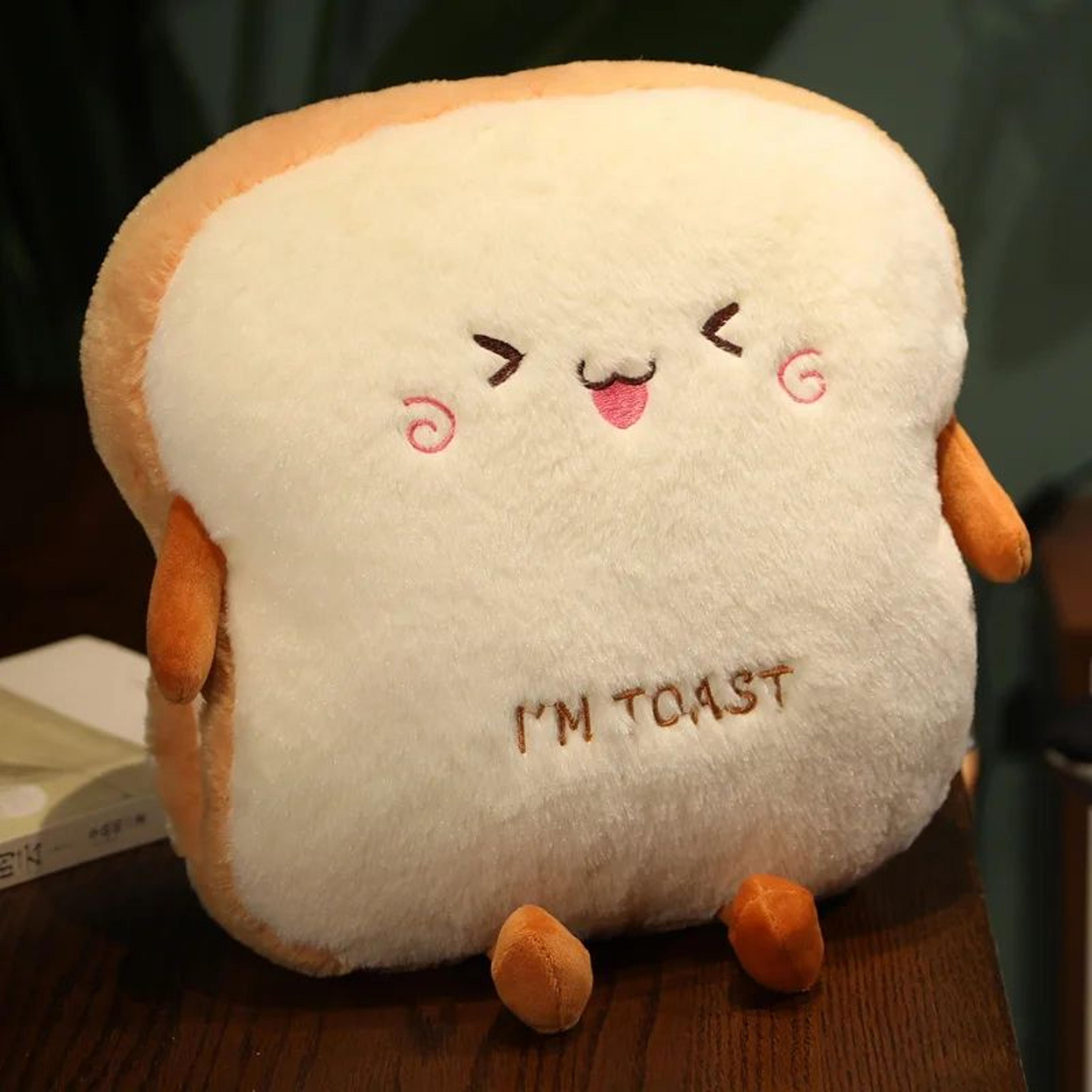 Soft Plush Bread Pillow 138in Toast Simulation Cushion Cute Home Decor Gift 1