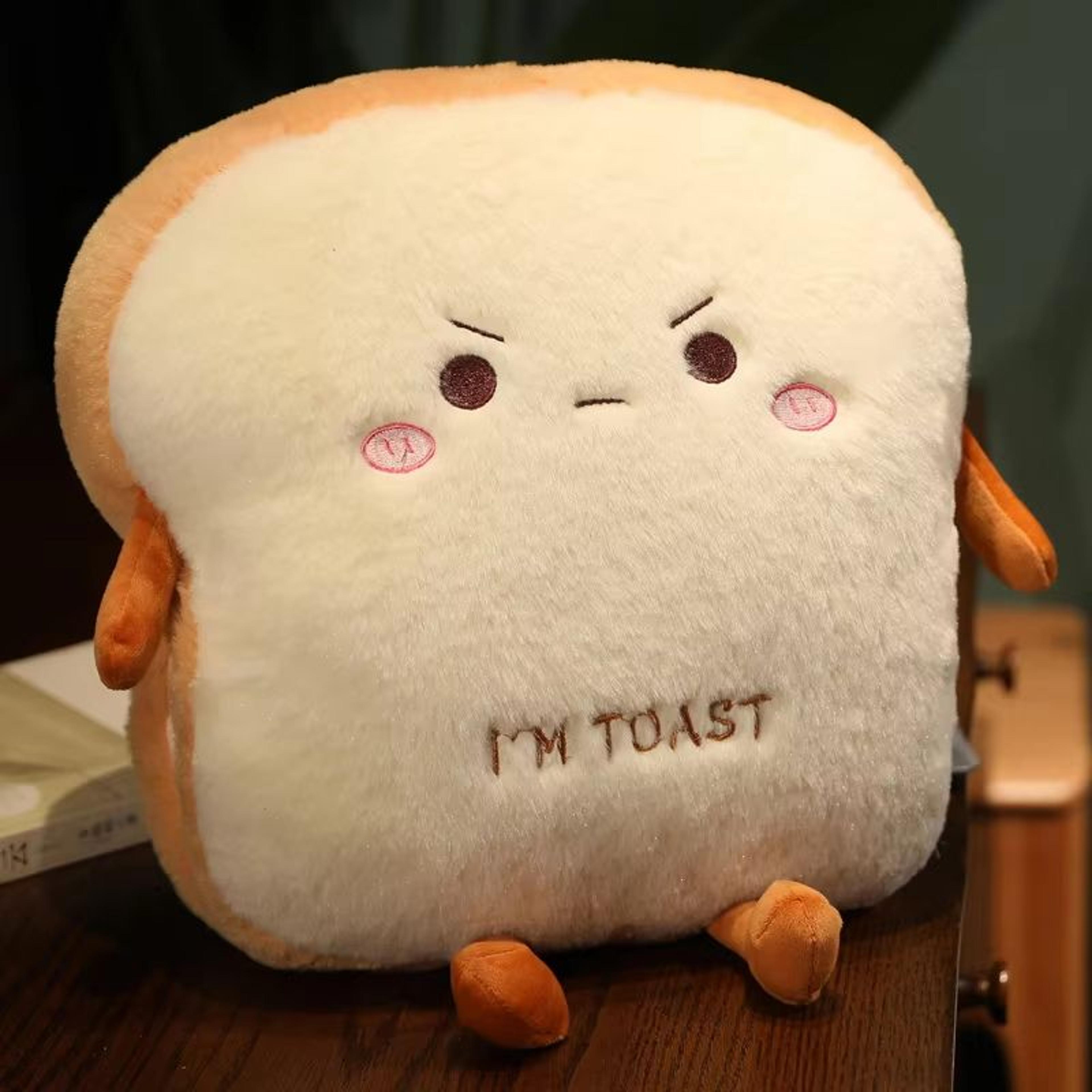 Soft Plush Bread Pillow 138in Toast Simulation Cushion Cute Home Decor Gift 7