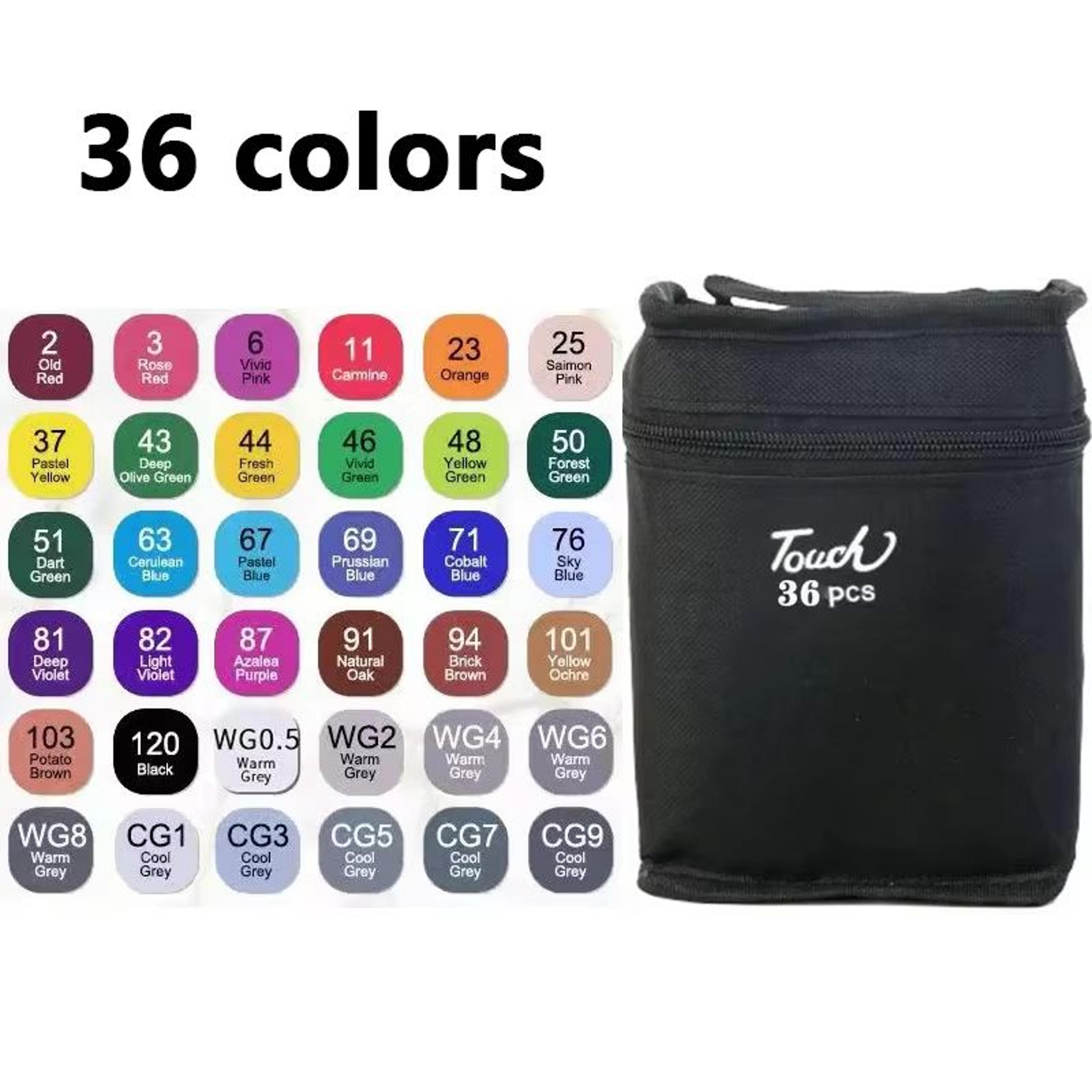 ColorSpectrum DualTip Permanent Art Marker Pens Set 8